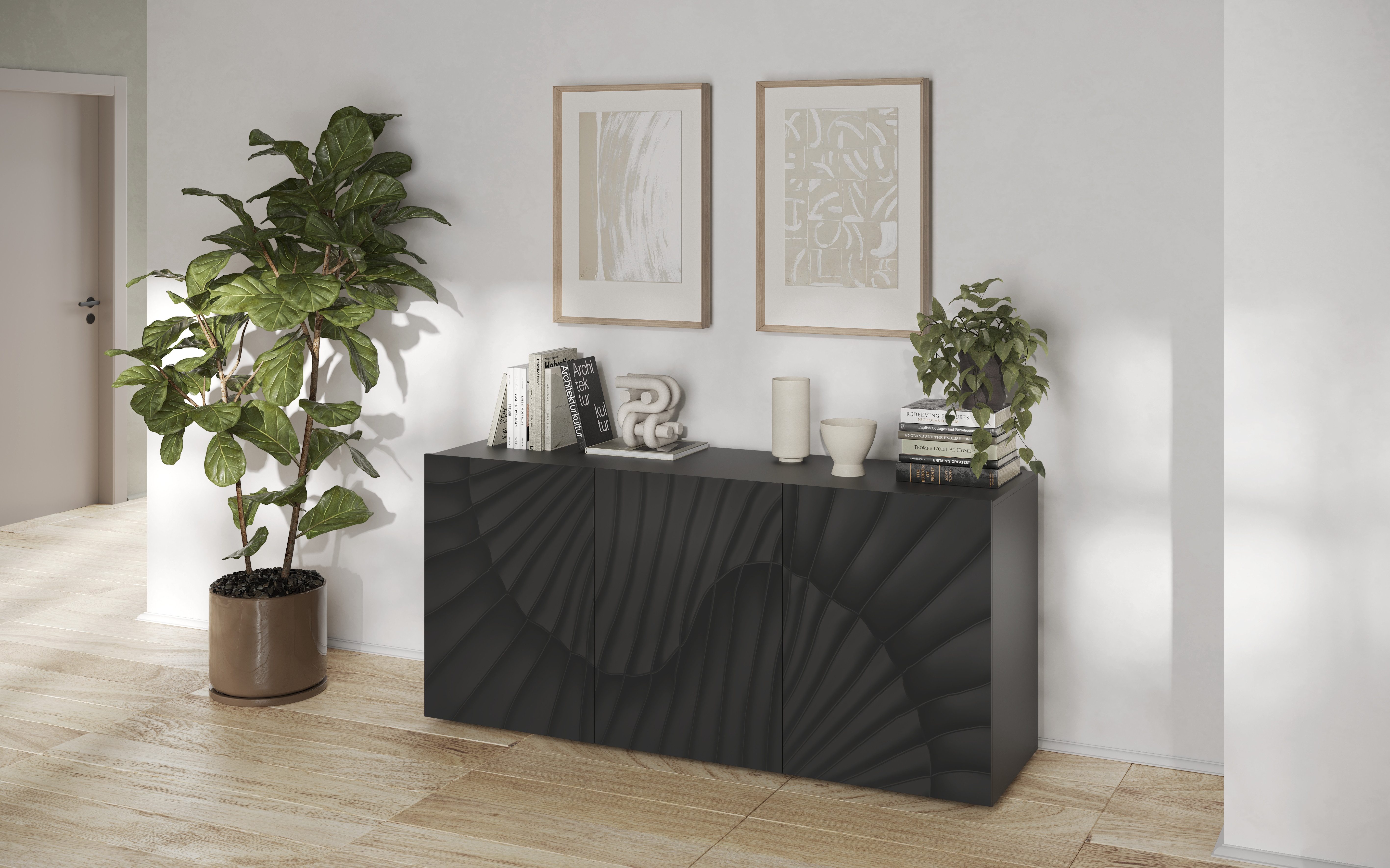 INOSIGN Sideboard Snake, Kommode, Anrichte, Stauraummöbel Breite 181 cm, Si günstig online kaufen