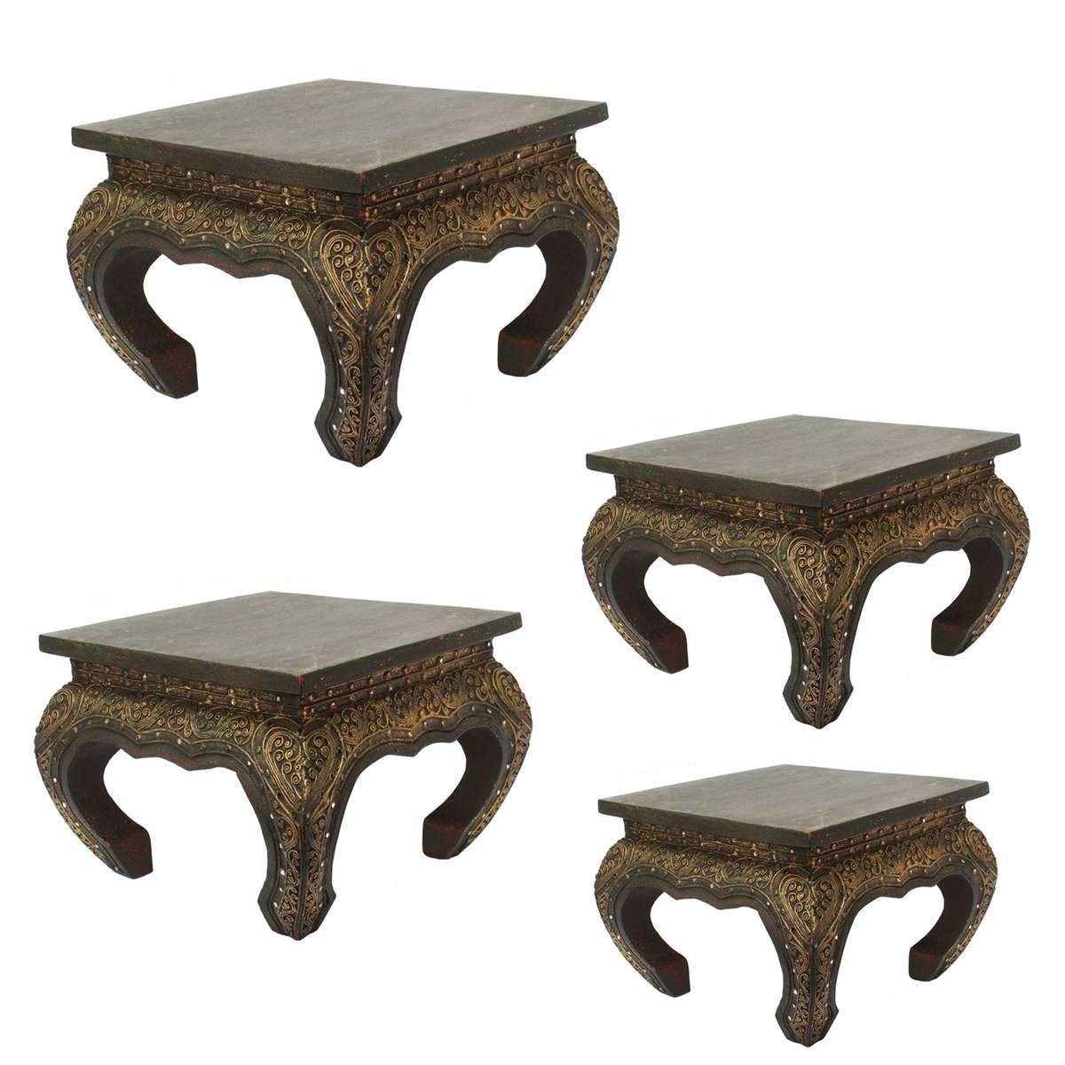 Oriental Galerie Opiumtisch Opiumtisch Antik Variante