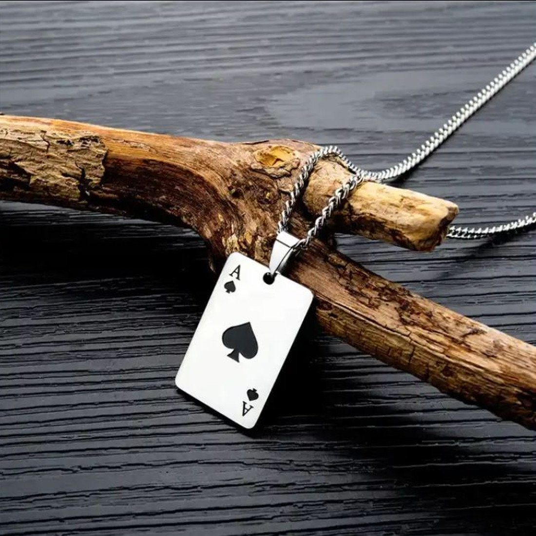 Sanixa Schmuckset Partnerketten Set Silber Paarschmuck Halsketten Liebe Freundschaft (Verlobung Hochzeit Geburtstag, 4-tlg., Geschenk für Sie & Ihn, wasserfest  – Bild 4 von 5