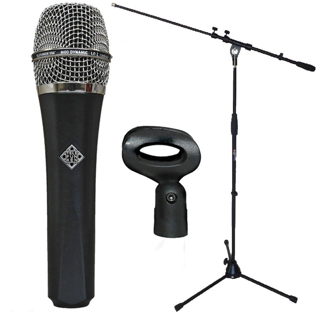 Mikrofon Telefunken M80 dynamisches Mikrofon mit Stativ