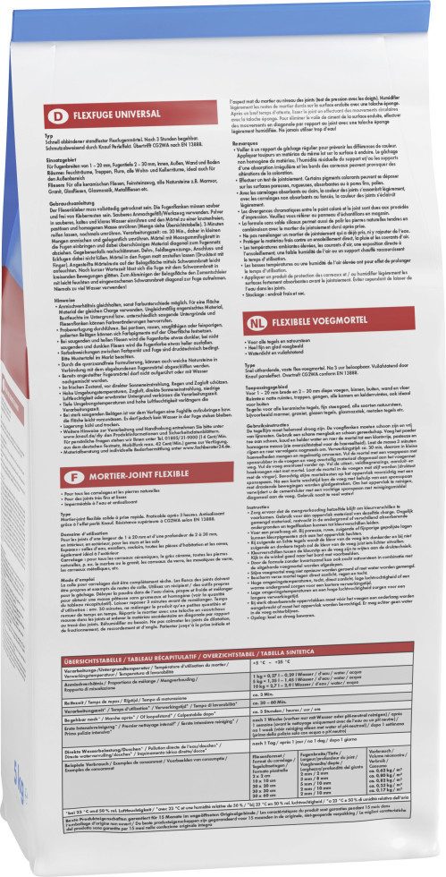 KNAUF Fugenmörtel Knauf Fugenmörtel Flexfuge Universal 1 - 20 mm