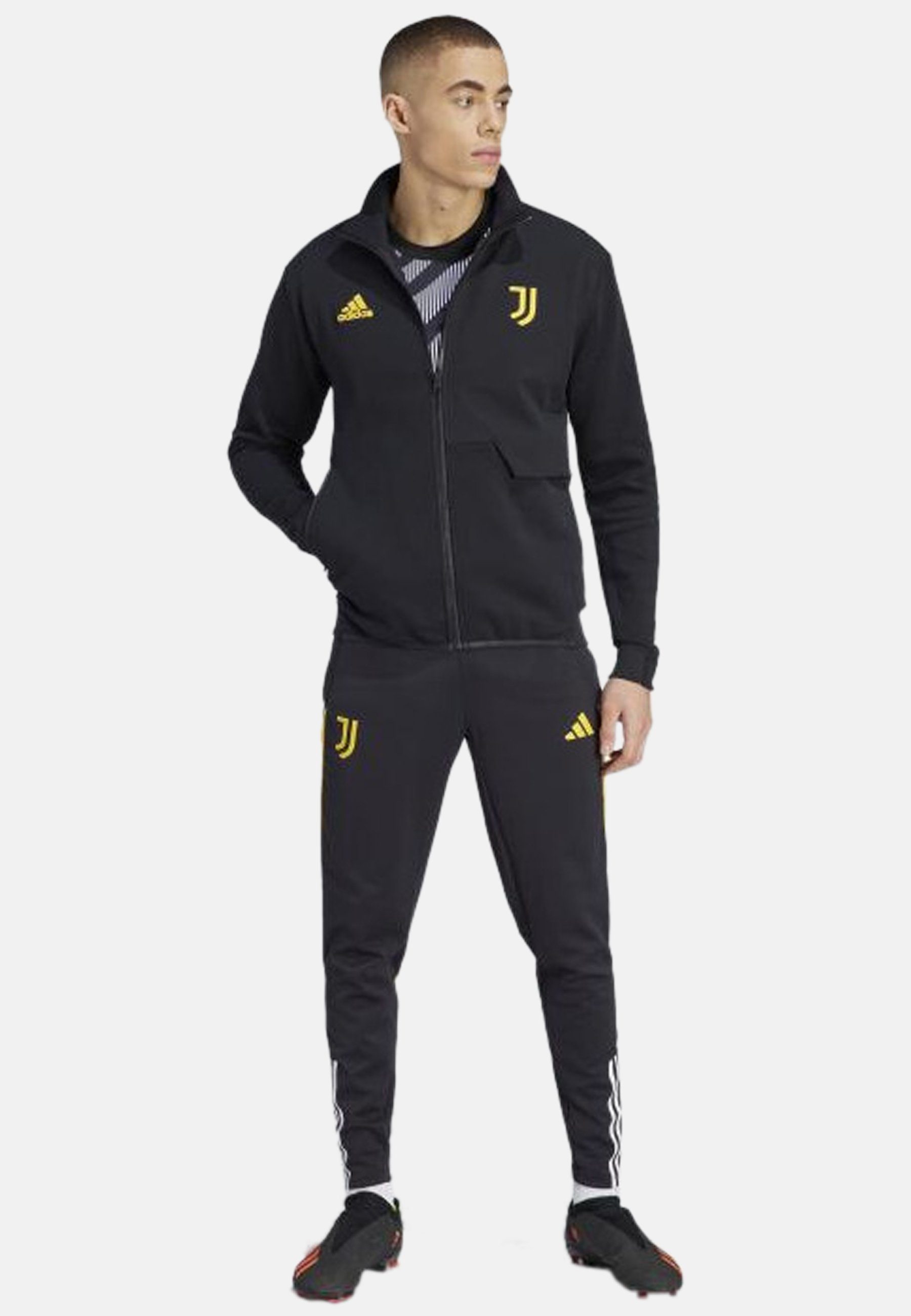 Juve Trainingsjacke Originals adidas schwarz