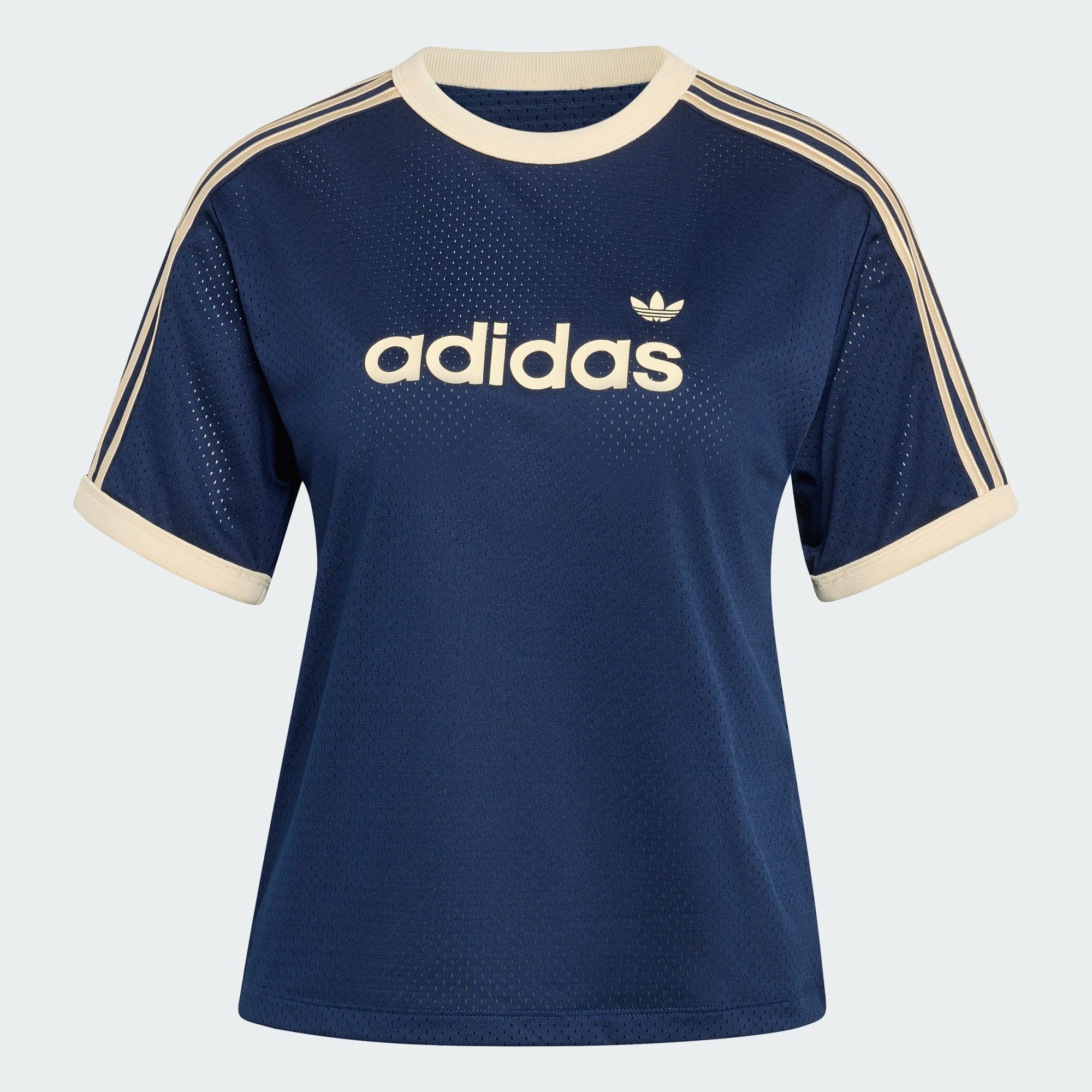 adidas Originals T-Shirt LINEAR MESH T-SHIRT (1-tlg)