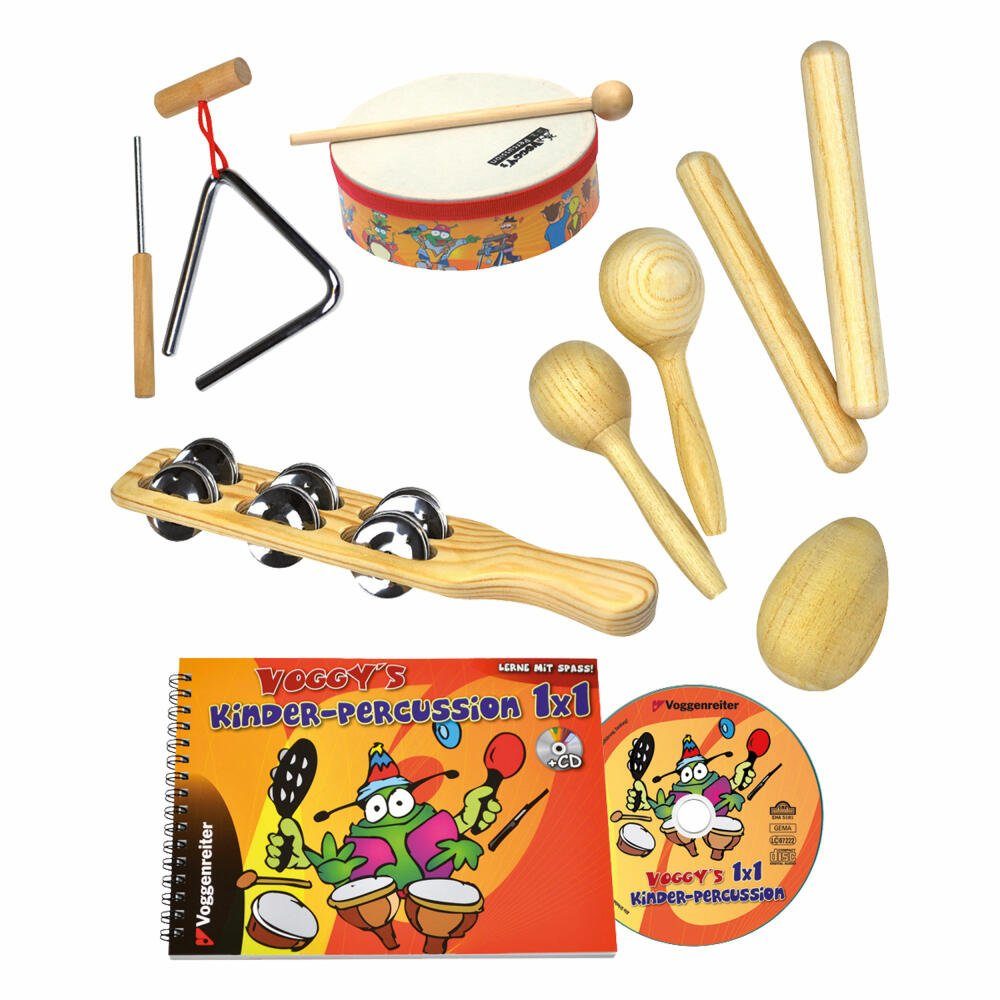 Voggenreiter Percussion-Set Voggys 10-tlg.