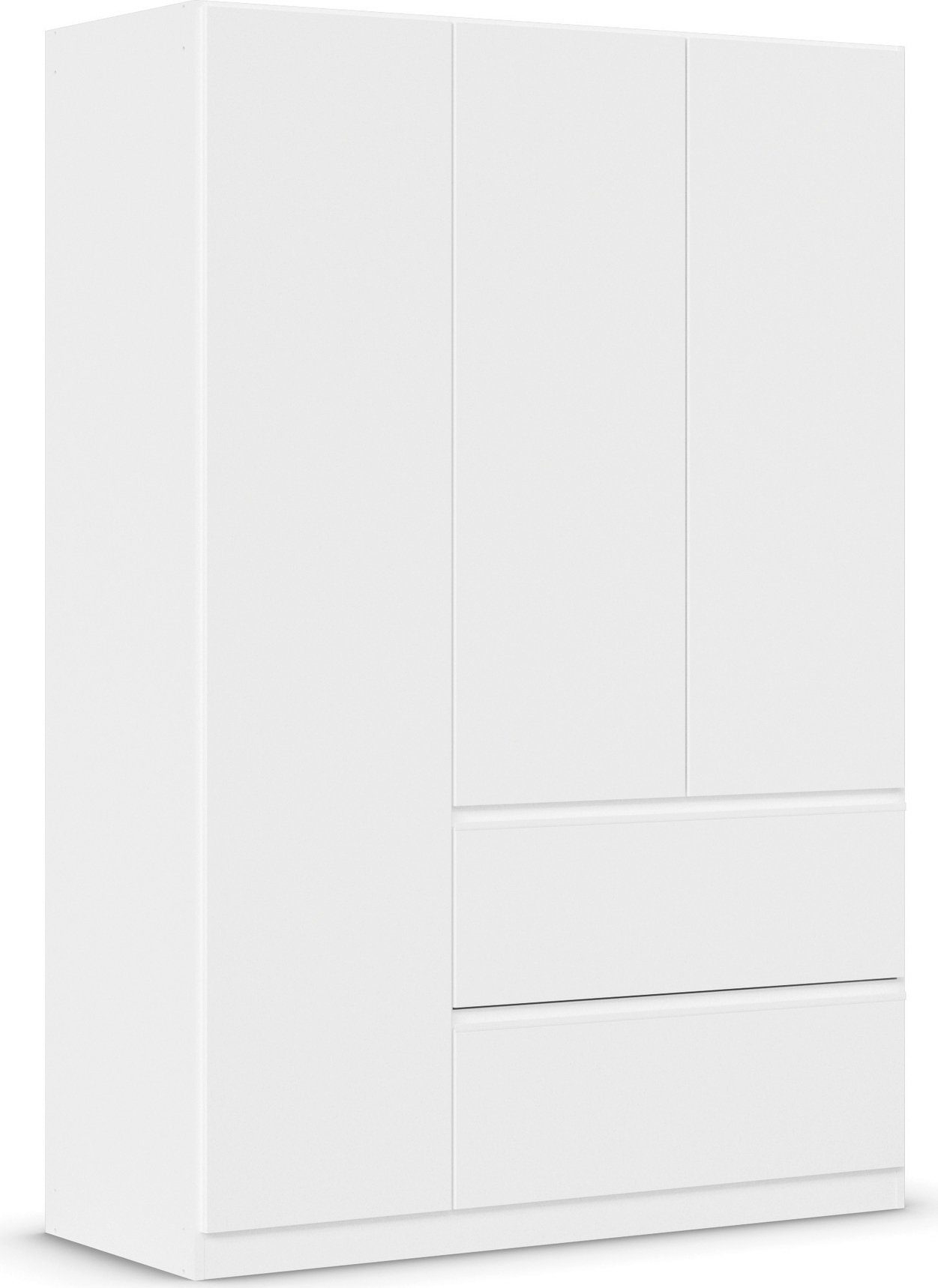rauch Drehtürenschrank Kleiderschrank Schrank Garderobe Wäscheschrank COSTA in 3 Breiten viel Platz, grifflose Front und Push-to-Open Funktion MADE IN GERMANY
