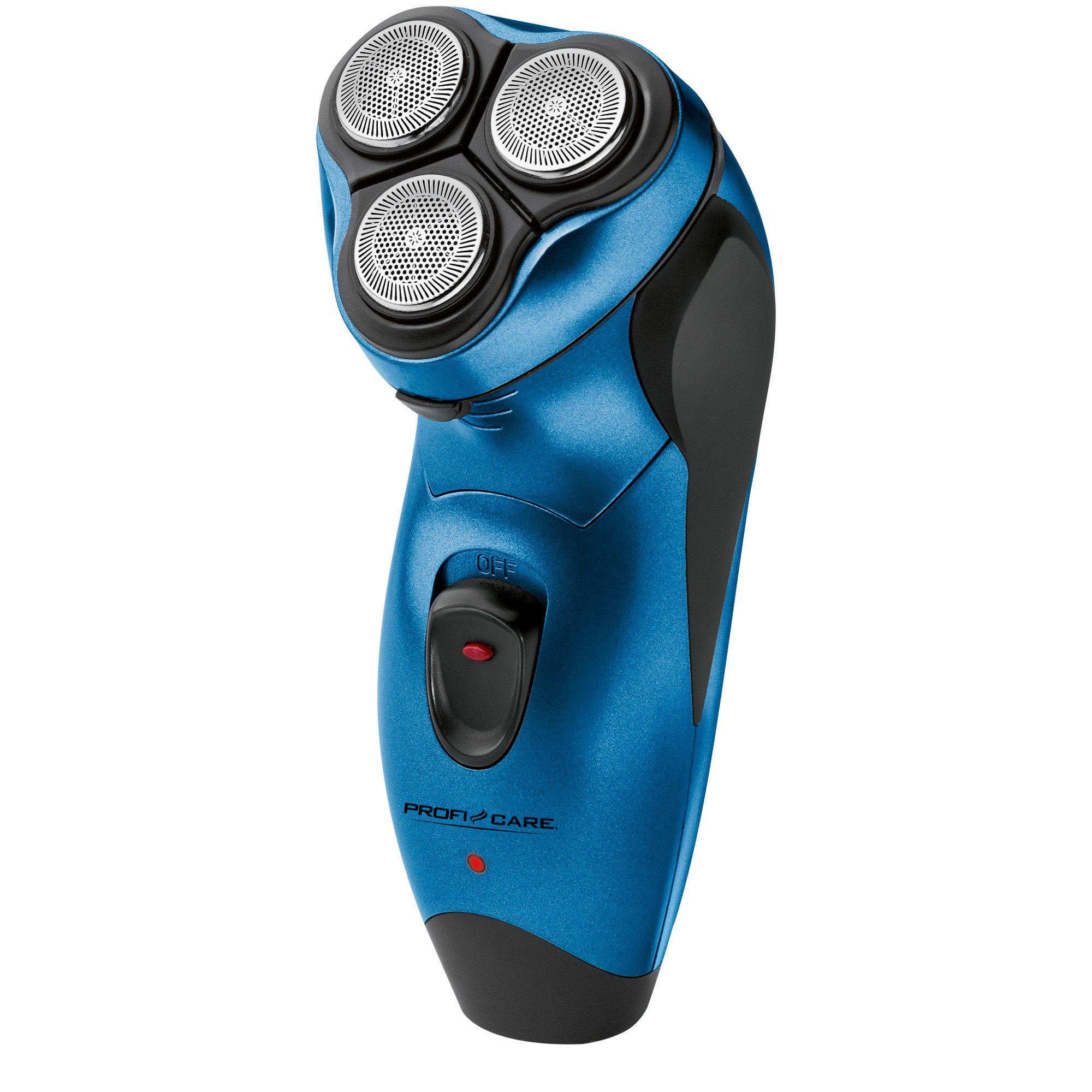 CLATRONIC Elektrorasierer PC-HR 3053, Reinigungspinsel, Aufsätze: 1, ausklappbarer Langhaarschneider, 3-fach-Schersystem mit flexiblen Scherköpfen, ergonomischer Griff