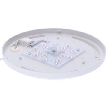 LED's light Außen-Deckenleuchte 0810590 Deckenleuchte, LED, 27cm 12W warmweiß IP44 Schutzbereich 3 geeignet