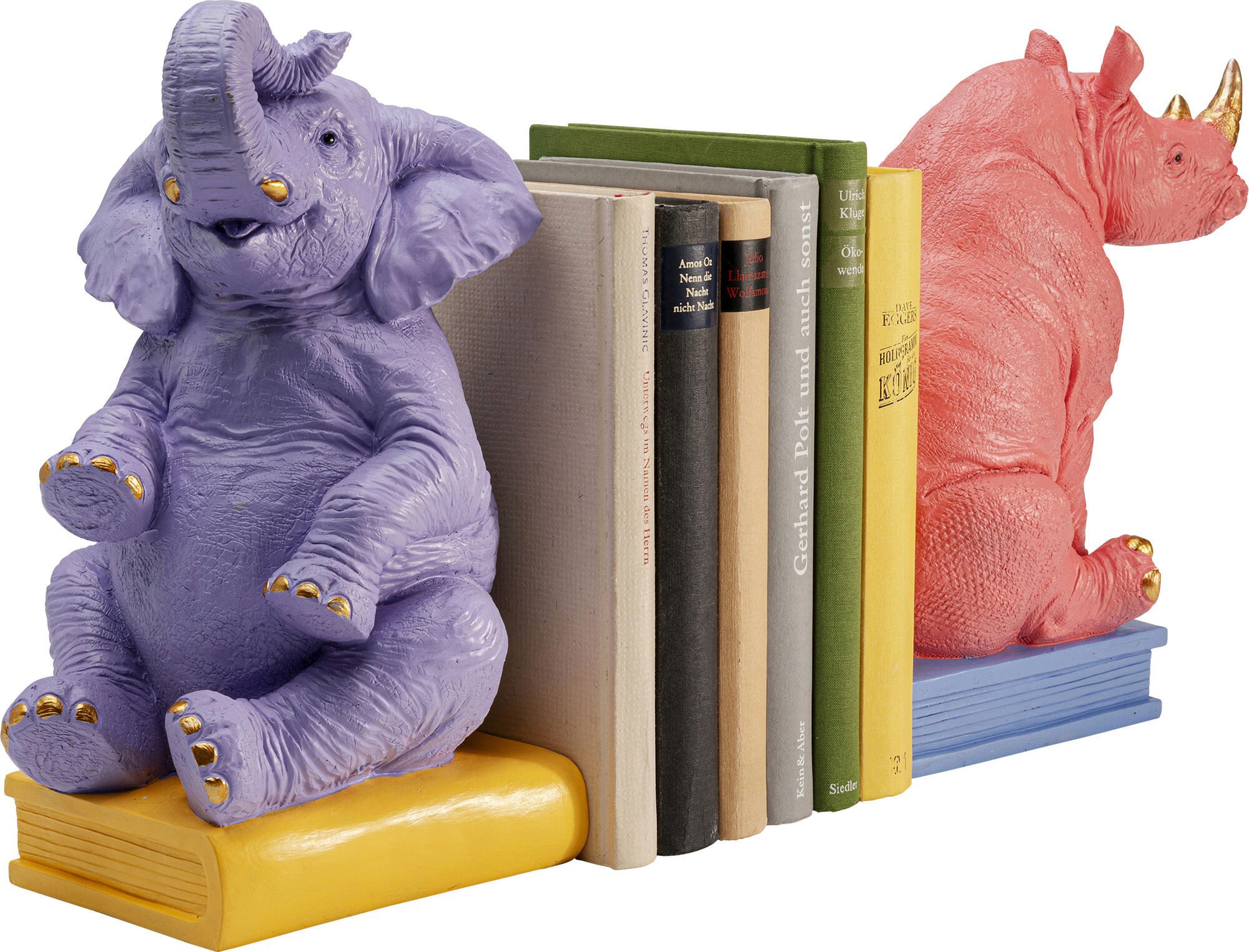 Kare Design Buchstütze Zoo Pary (Set, 2)