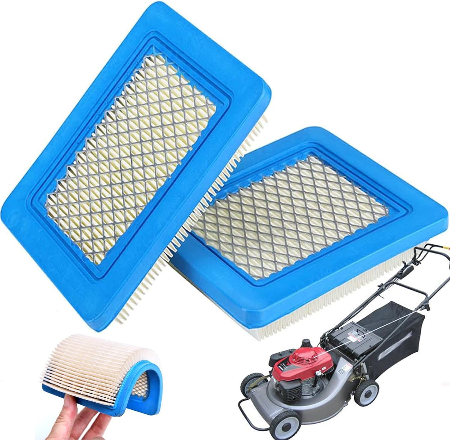 FELIXLEO Filter-Set 2er Set Luftfilter fürRasenmäher und Traktoren