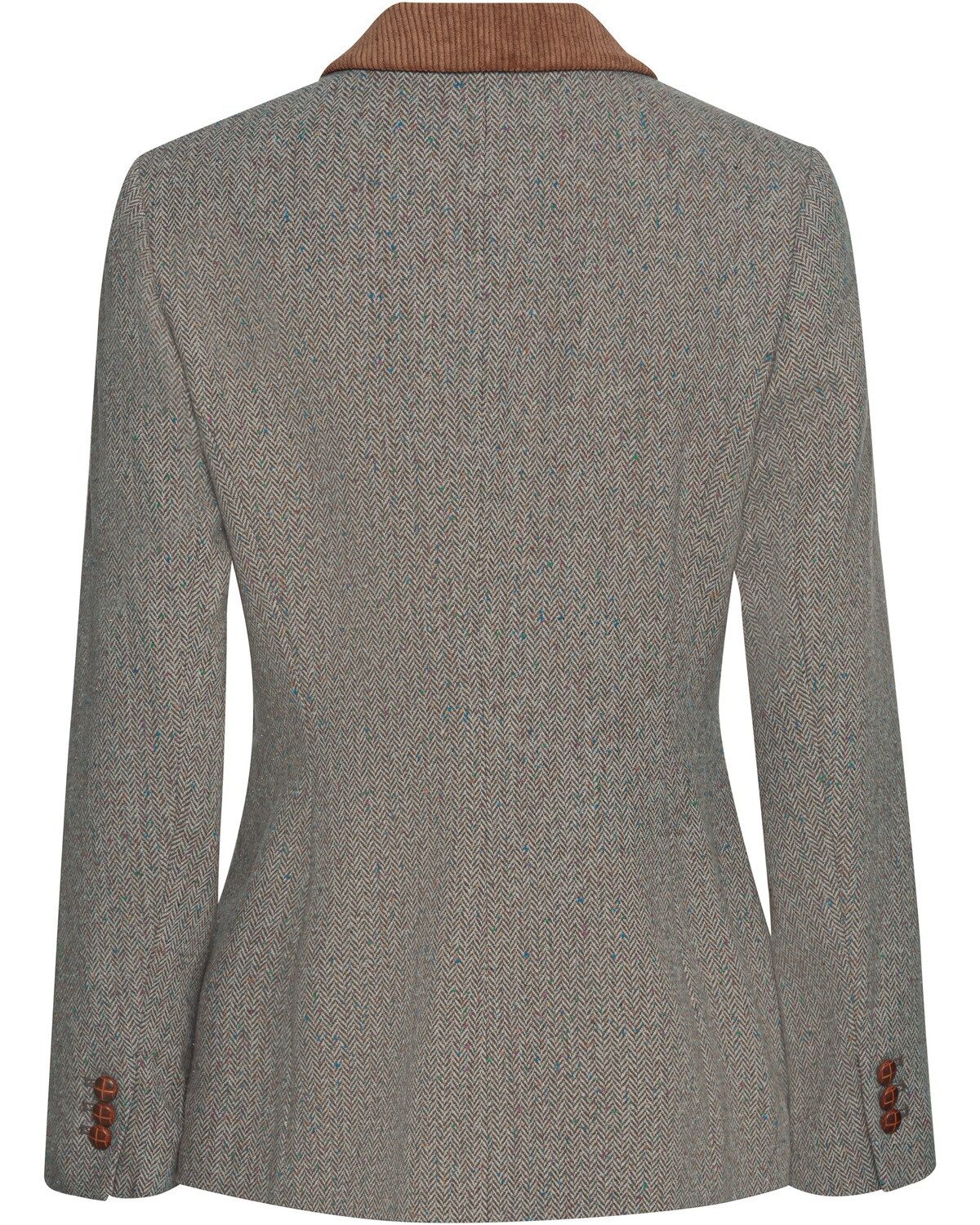 Reitmayer Jackenblazer Fischgrat-Blazer mit Cordkragen günstig online kaufen