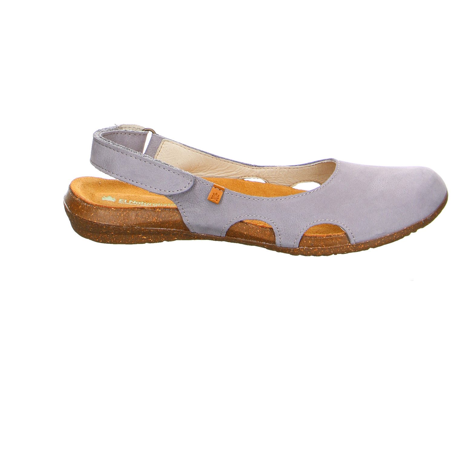 El Naturalista El Naturalista Wakataua Nubuk Sling grau Slingpumps