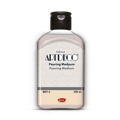 Büst Artdeco Acrylfarbe Pouring Medium, 500 ml, Fließtechnik und Acryl Pouring