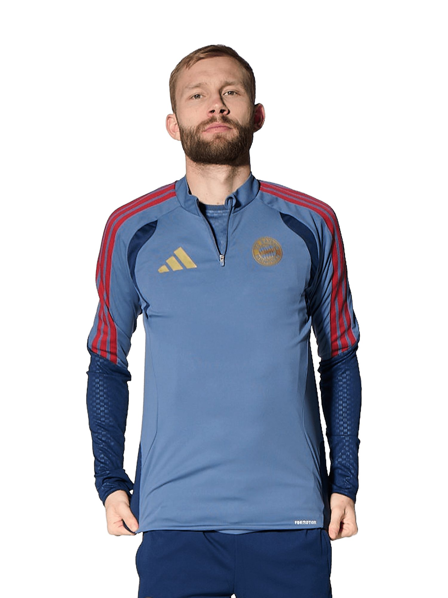 adidas Performance Sweatshirt FC Bayern München, Trainingstop Teamline, Herren, Blau