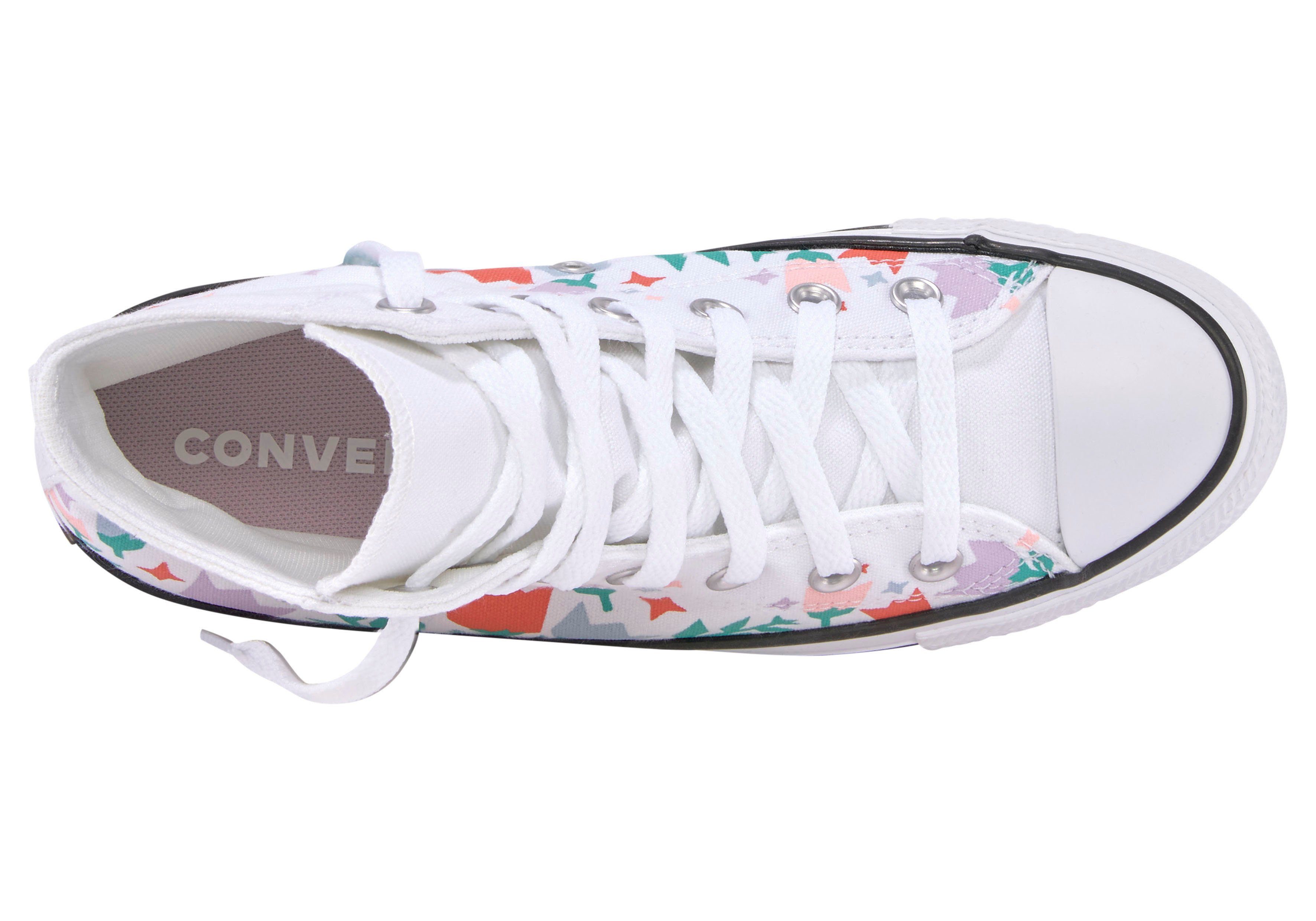 Schuhe Sneaker Converse CHUCK TAYLOR ALL STAR CRAFTED FLORALS HI Sneaker