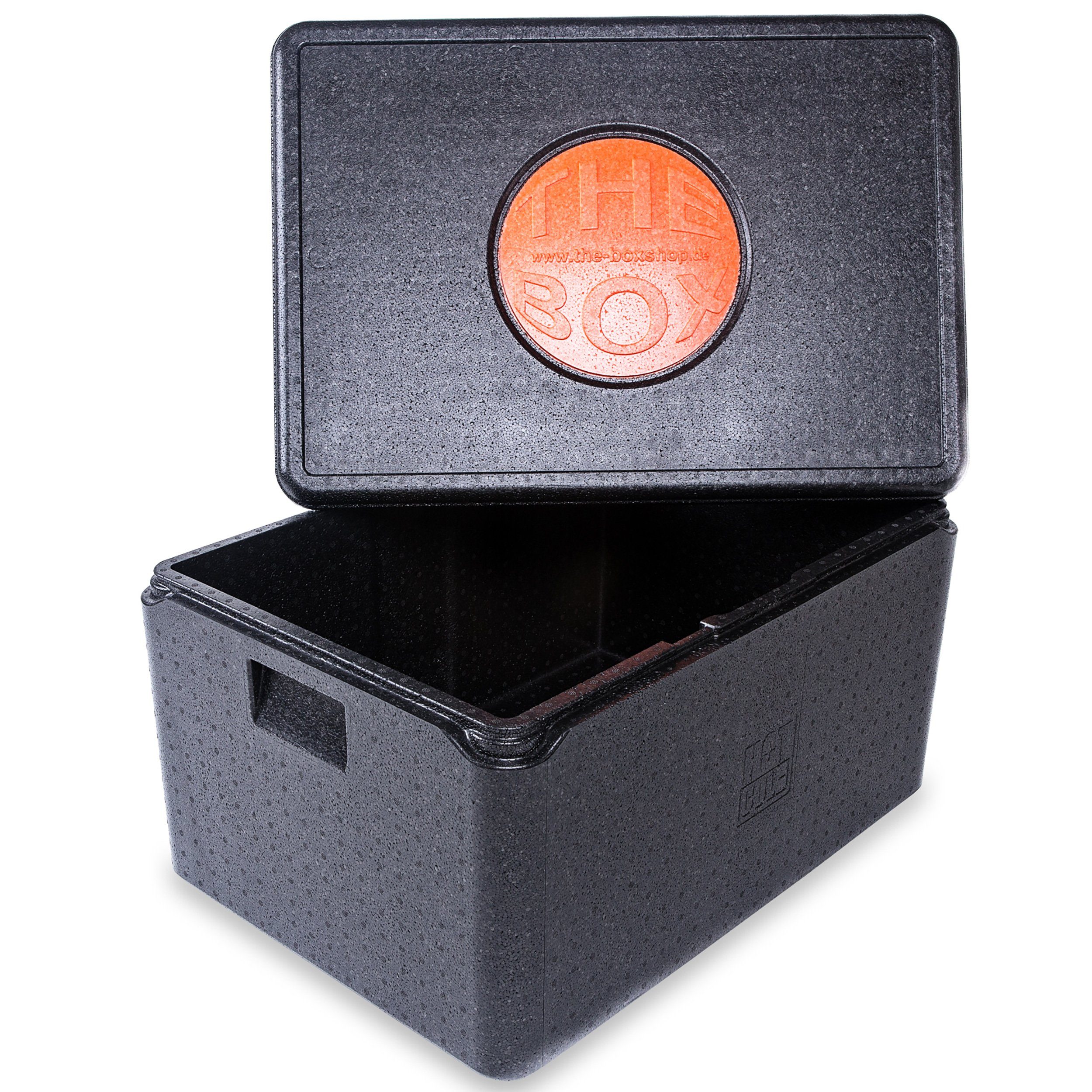 THE BOX Kühlbox The Box Thermobox Universal groß, schwarz, 80 L, H 30 cm- 1 Stück, 80 l