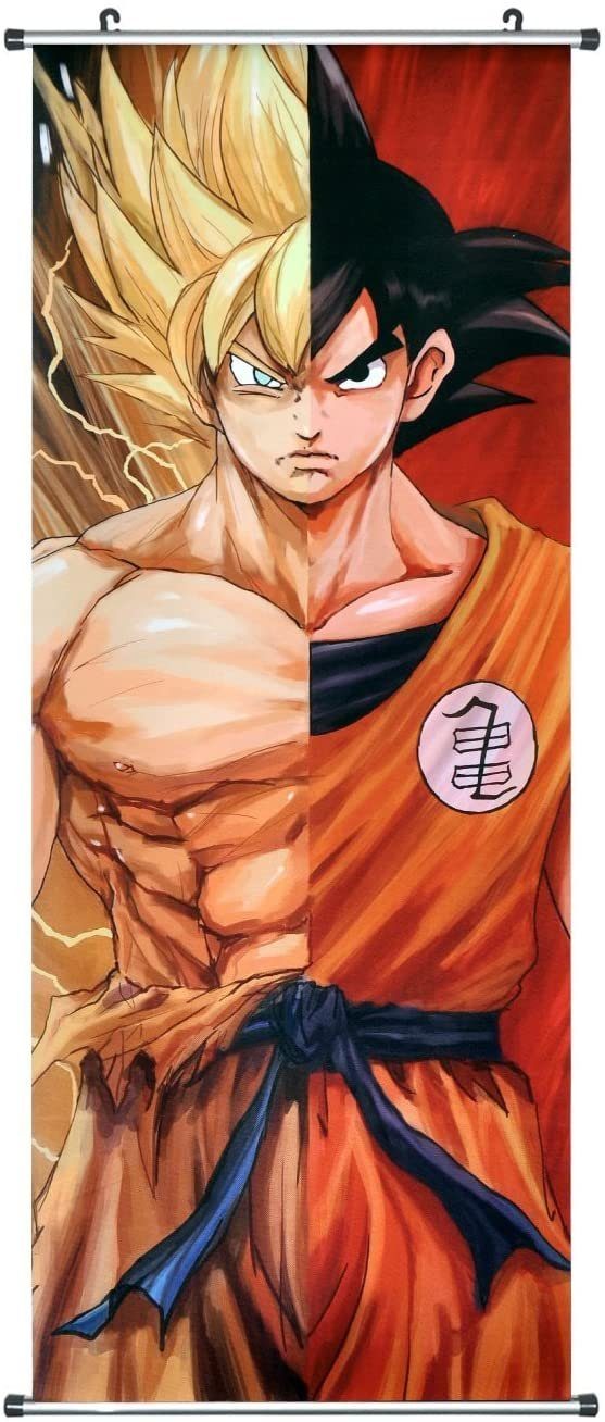 Großes Dragonball Son Goku Rollbild Wallscroll Anime Poster Bild Deko 60x90CM 