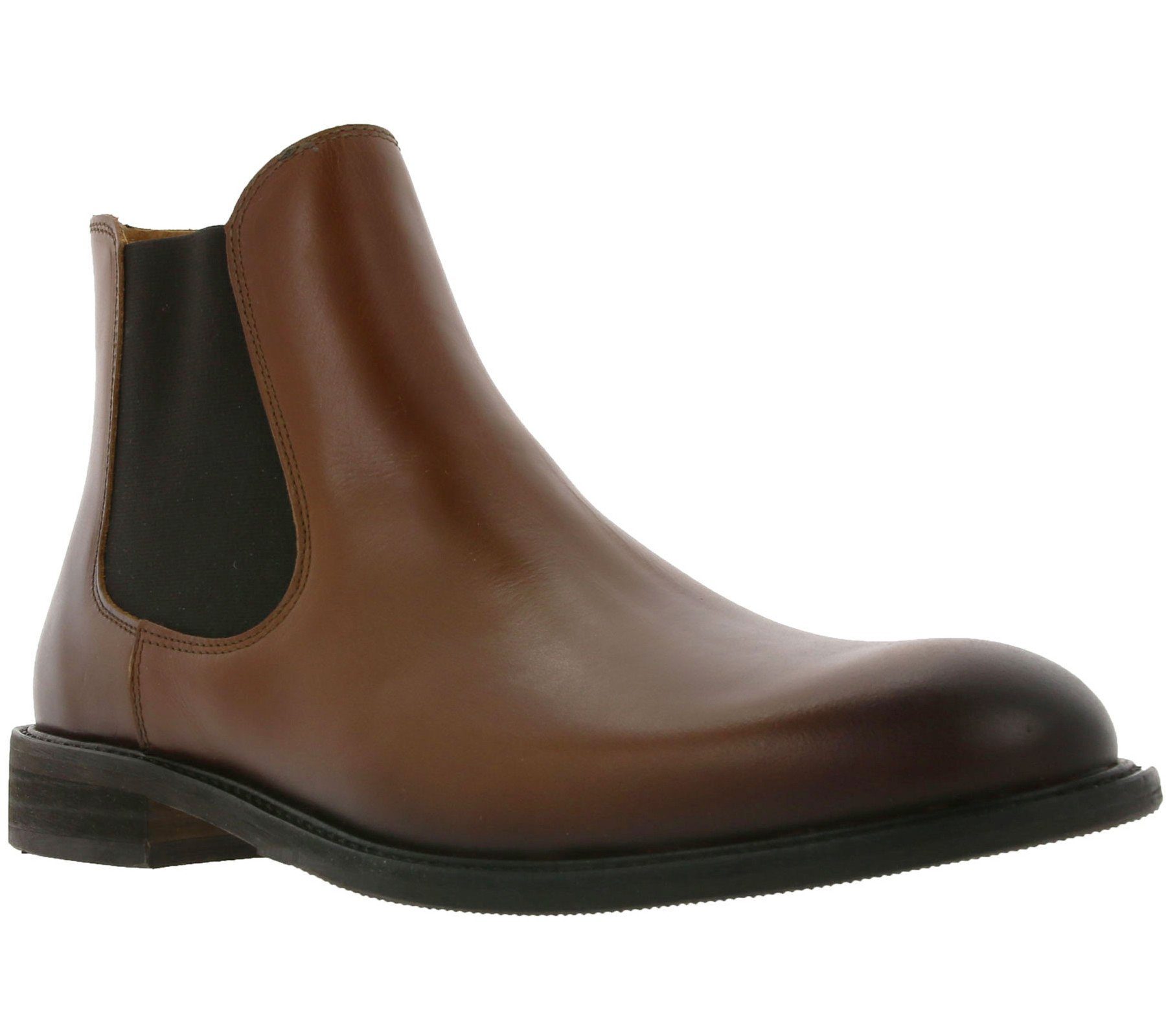 SELECTED HOMME »SELECTED HOMME Schuhe Echtleder Chelsea Boots klassische  Stiefel Herbst Braun« Chelseaboots online kaufen | OTTO
