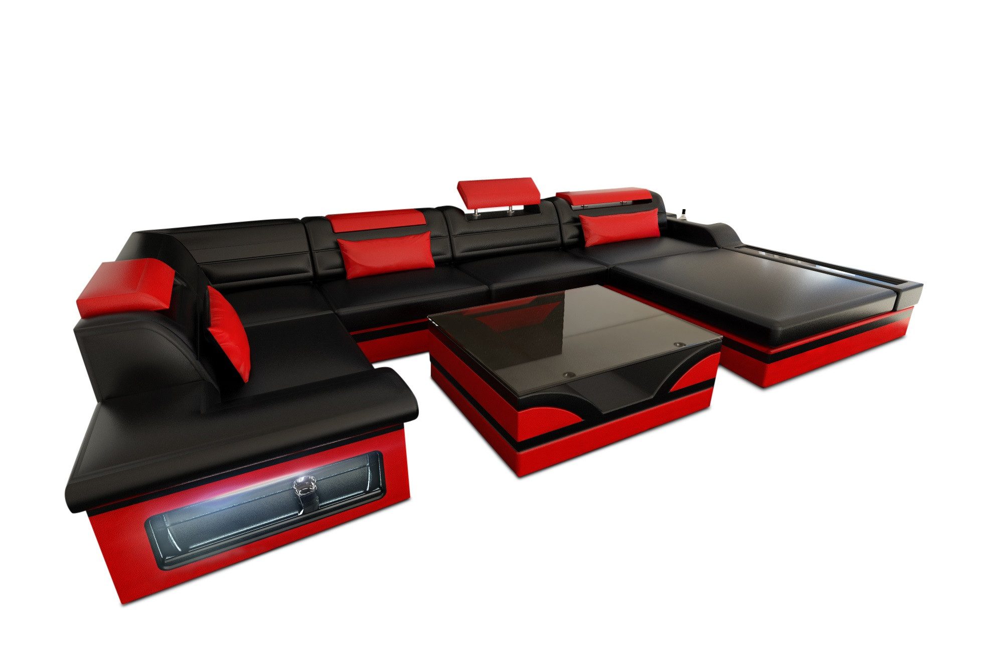Sofa Dreams Wohnlandschaft Sofa Leder Mezzo günstig online kaufen