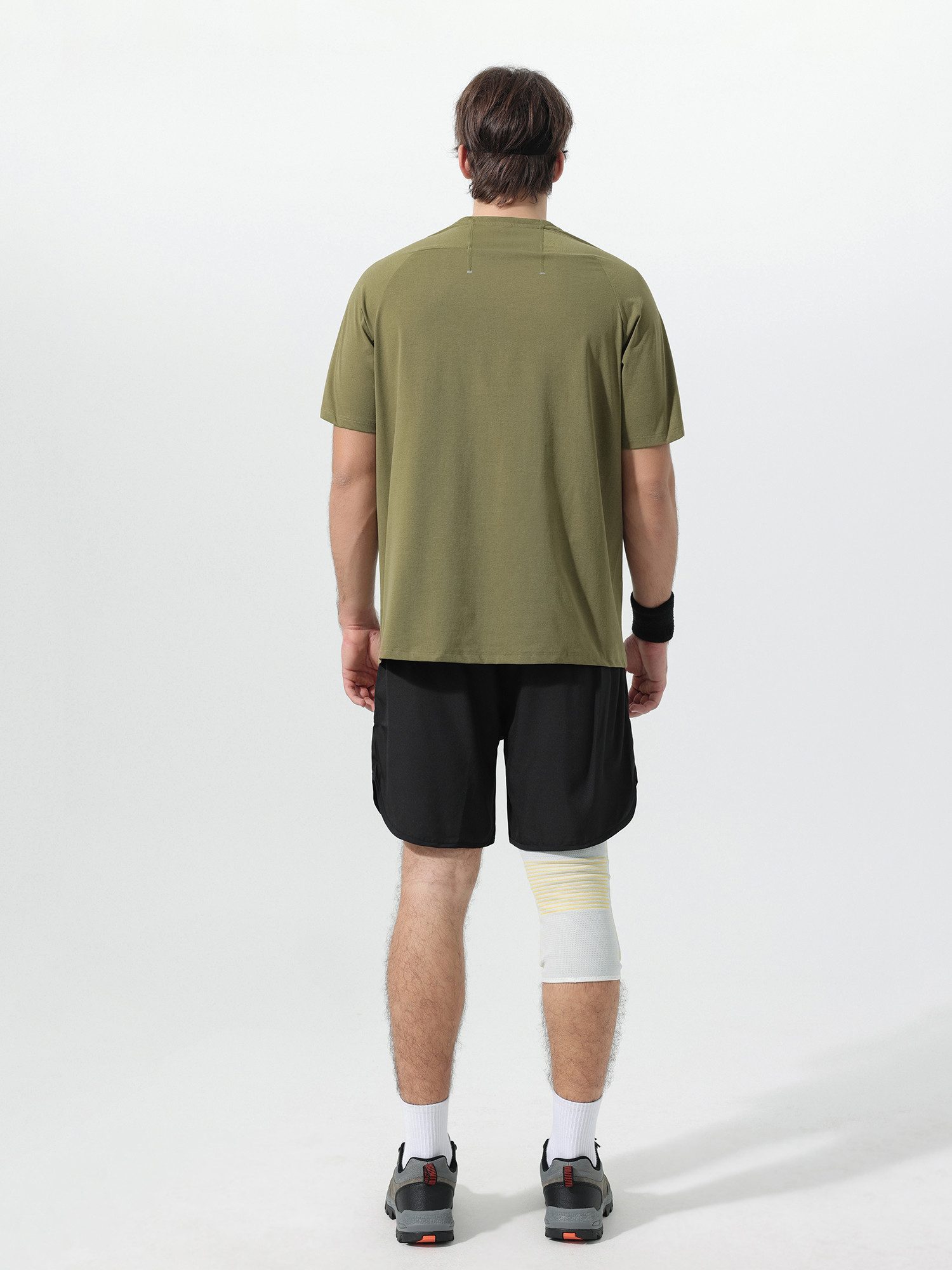 YOUTHUP T-Shirt Herren T-Shirt mit Schnelltrocknung UV-Schutz für Sport Outdoor