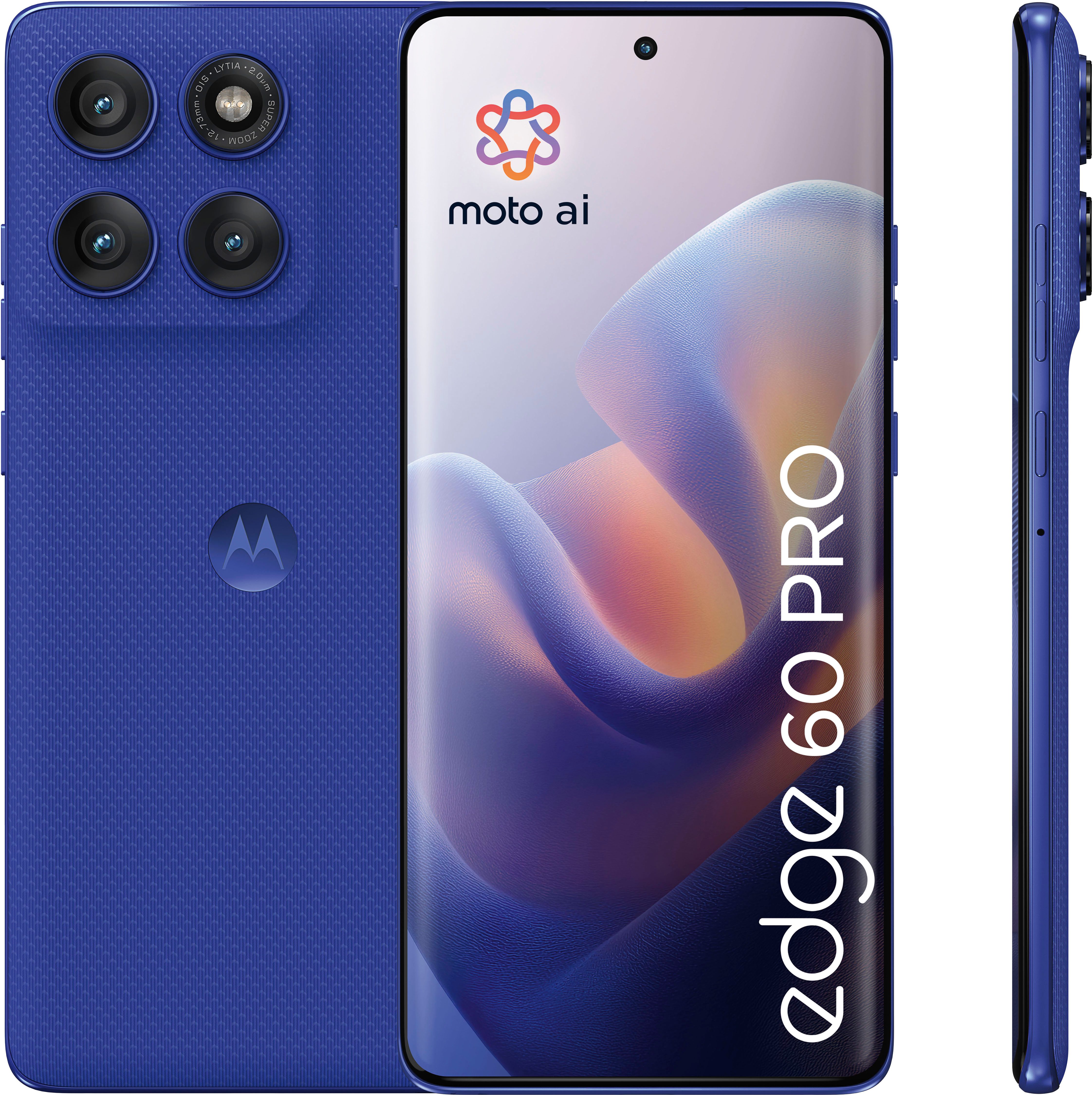 Motorola Edge 60 Pro Smartphone (16,94 cm/6,67 Zoll, 512 GB Speicherplatz, 50 MP Kamera)