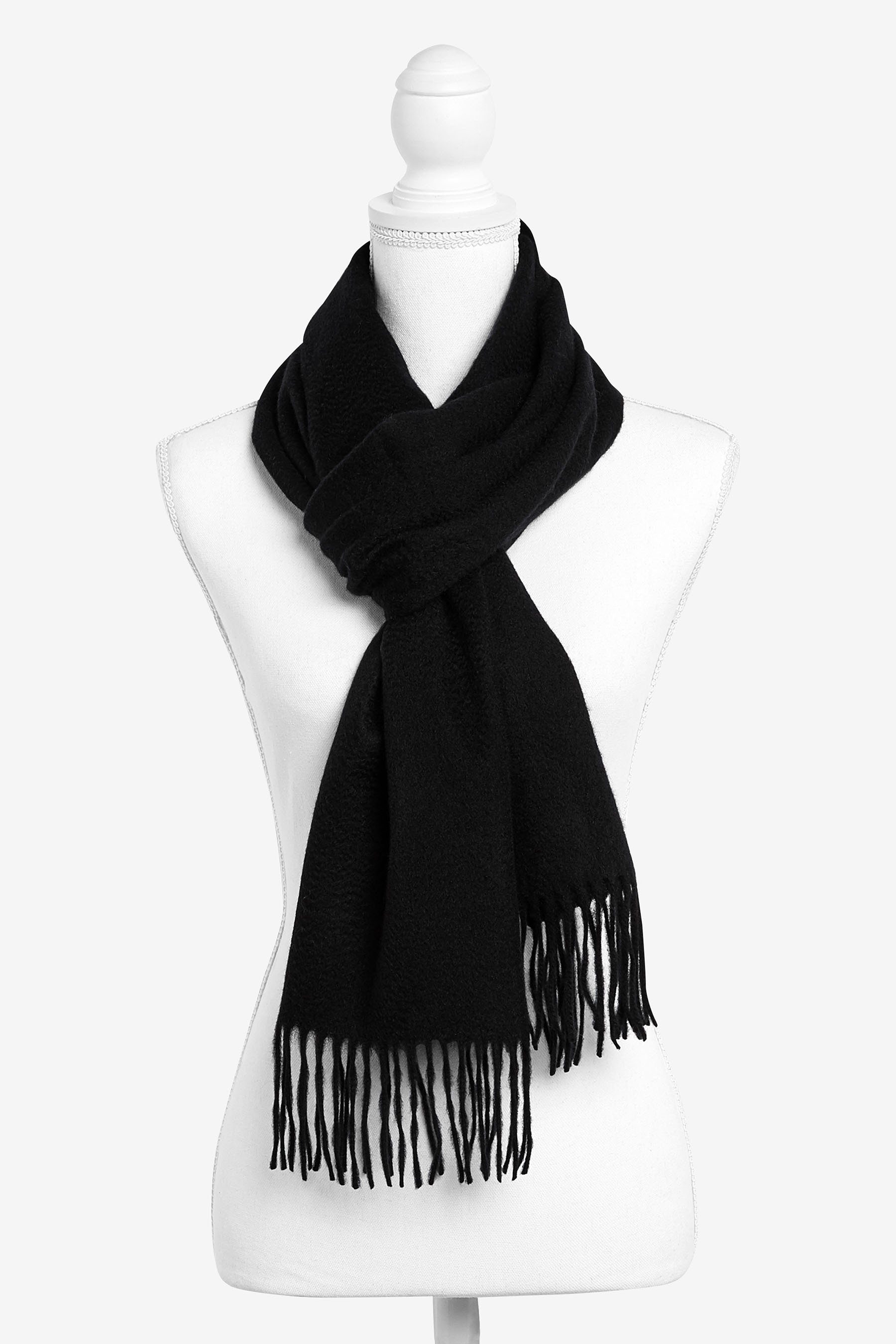 Next Schal Collection Luxe Schal aus Kaschmir, (1-St) Black | Modeschals