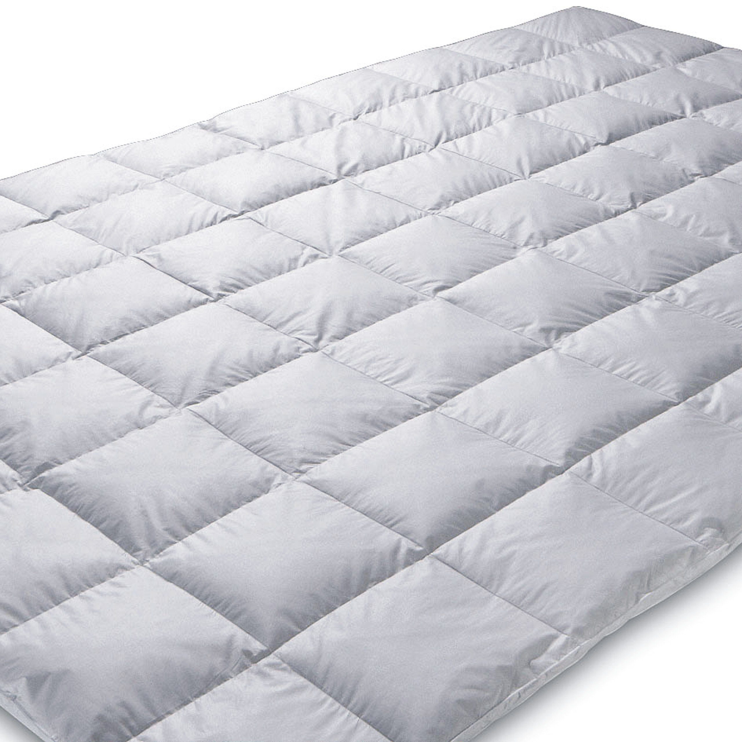 Königin der Nacht Daunenbettdecke ORIGINAL EIDERDAUNEN Winterdecke (Wärmegrad 5), Füllung: 100% Eiderdaunen, für Всеrgiker geeignet