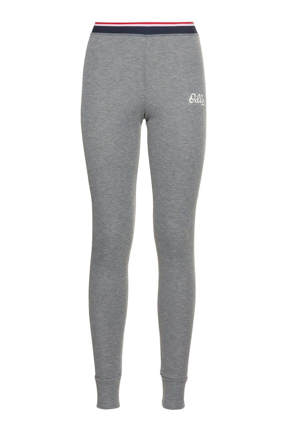 Schockierende Preise! Odlo Sporthose Sportunterhose steel 159301 warm Originals grey lang, Eco melange