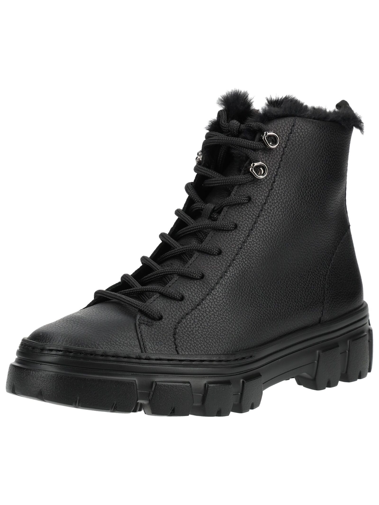 Paul Green Paul Green Stiefelette Glattleder Schnürstiefelette
