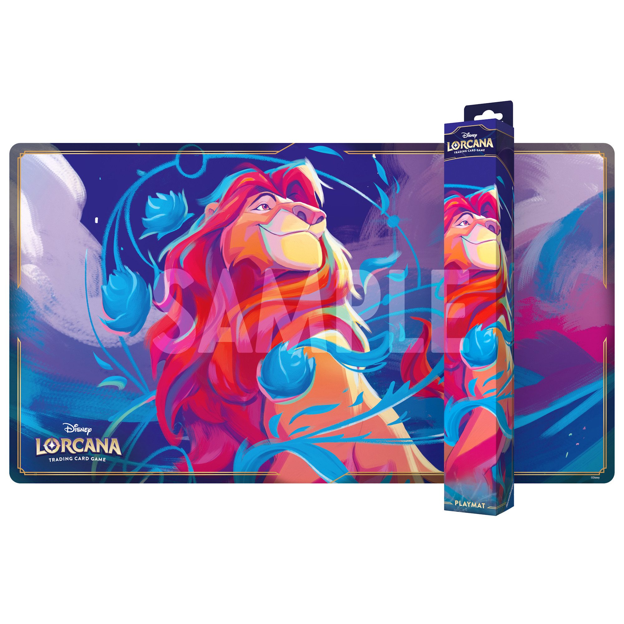 Ravensburger Sammelkarte Disney Lorcana - Mythen Playmat Mufasa
