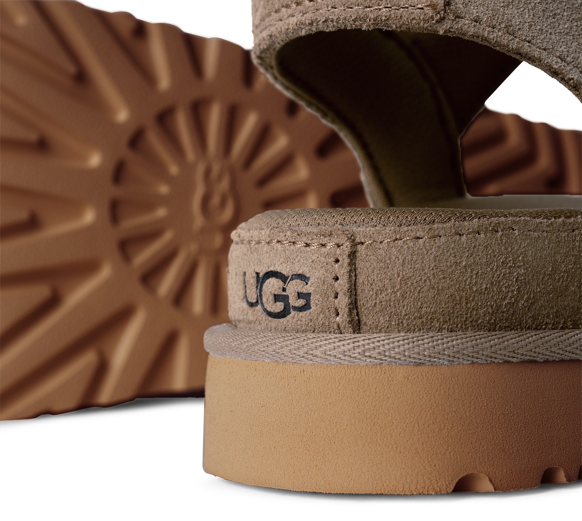 UGG W GOLDENSTAR Plateausandale, Plateausandale, Sandalette günstig online kaufen