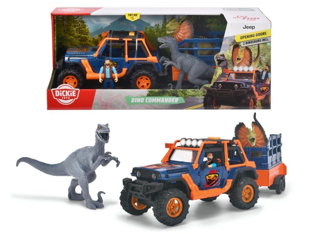 Dickie Toys Spielzeug-Auto Urban 203837024 Commander Dino Adventure &