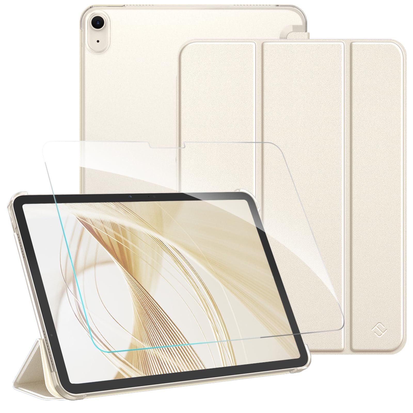 Fintie Tablet-Hülle für iPad Air 11 Zoll(M4/M3/M2-2026/2025/2024) mit Schutzfolie