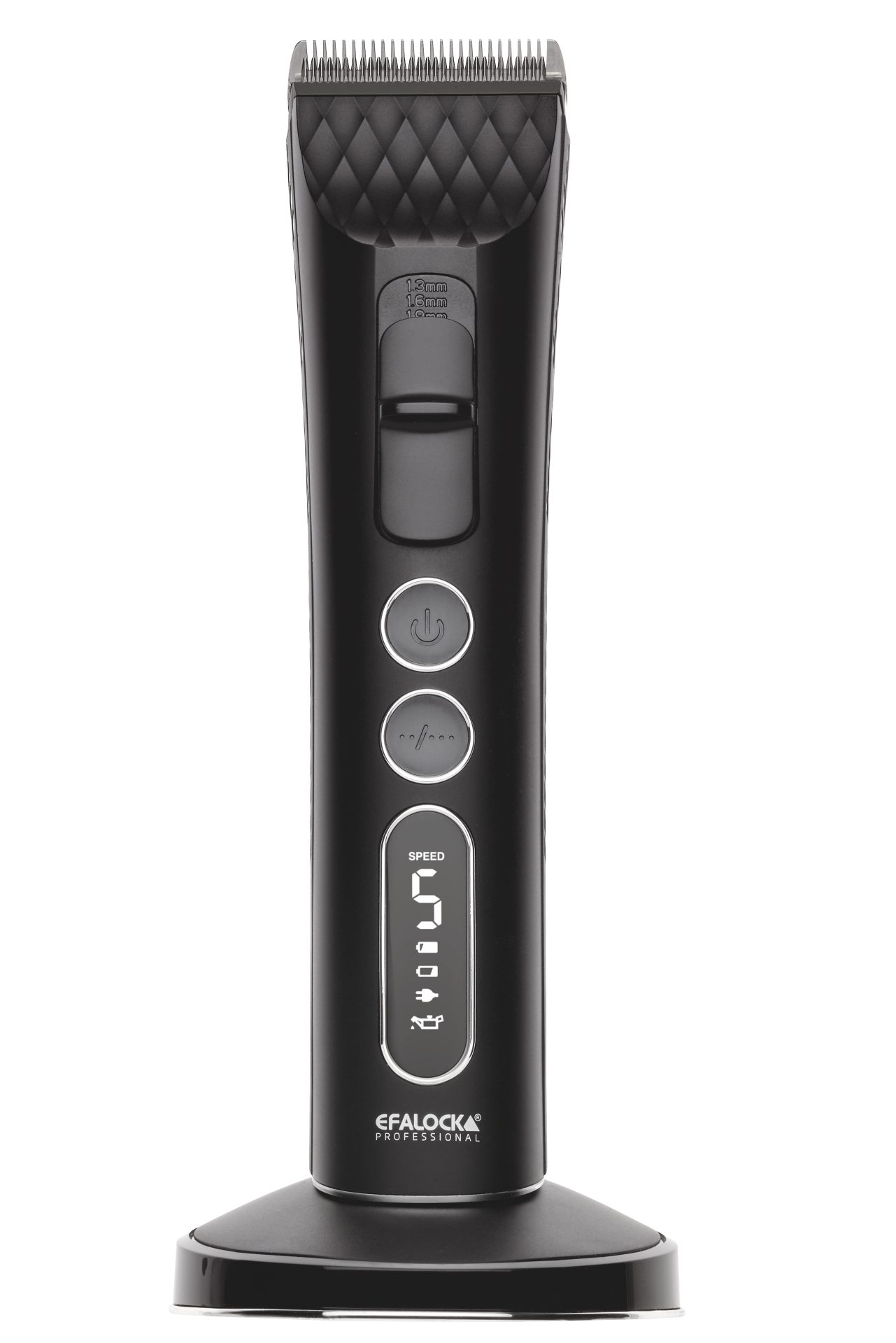 EFALOCK Professional Haarschneider Efalock Haarschneider Clipper, 11-teiliges Set inkl. Maschine, Aufsätzen und Zubehör, 7500 U/Min. Motor, Keramik-Stahl-Klinge, leise 68 dB