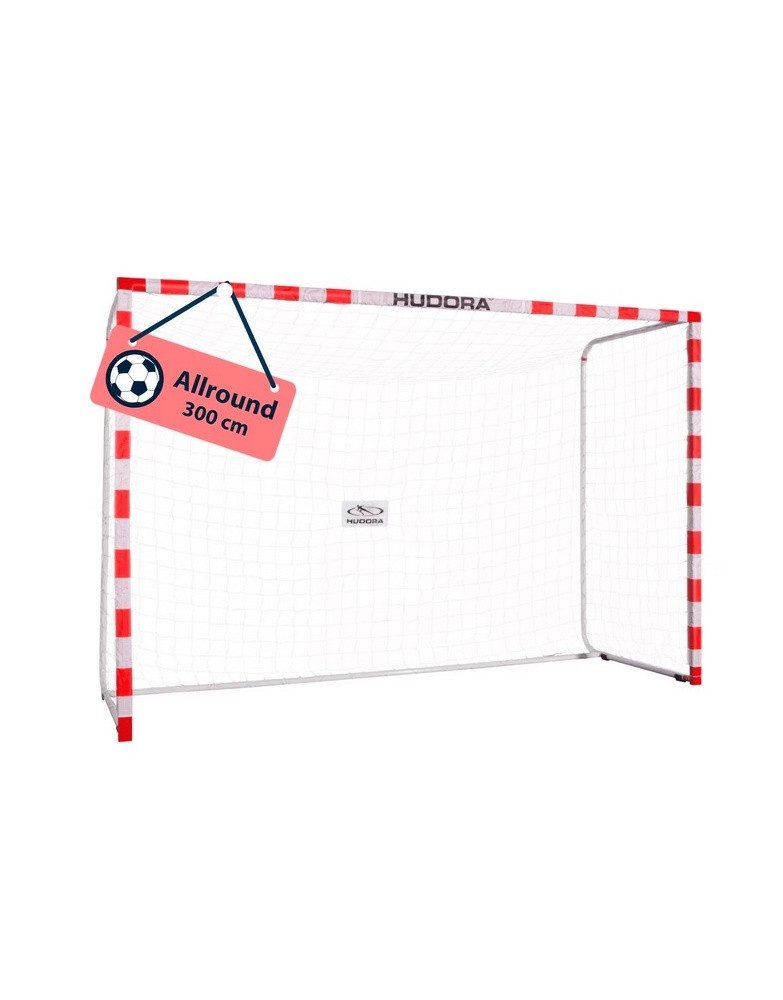 Hudora Trainingshilfe Fussballtor Allround (ideale Tor für den Freizeitsport, einfacher)