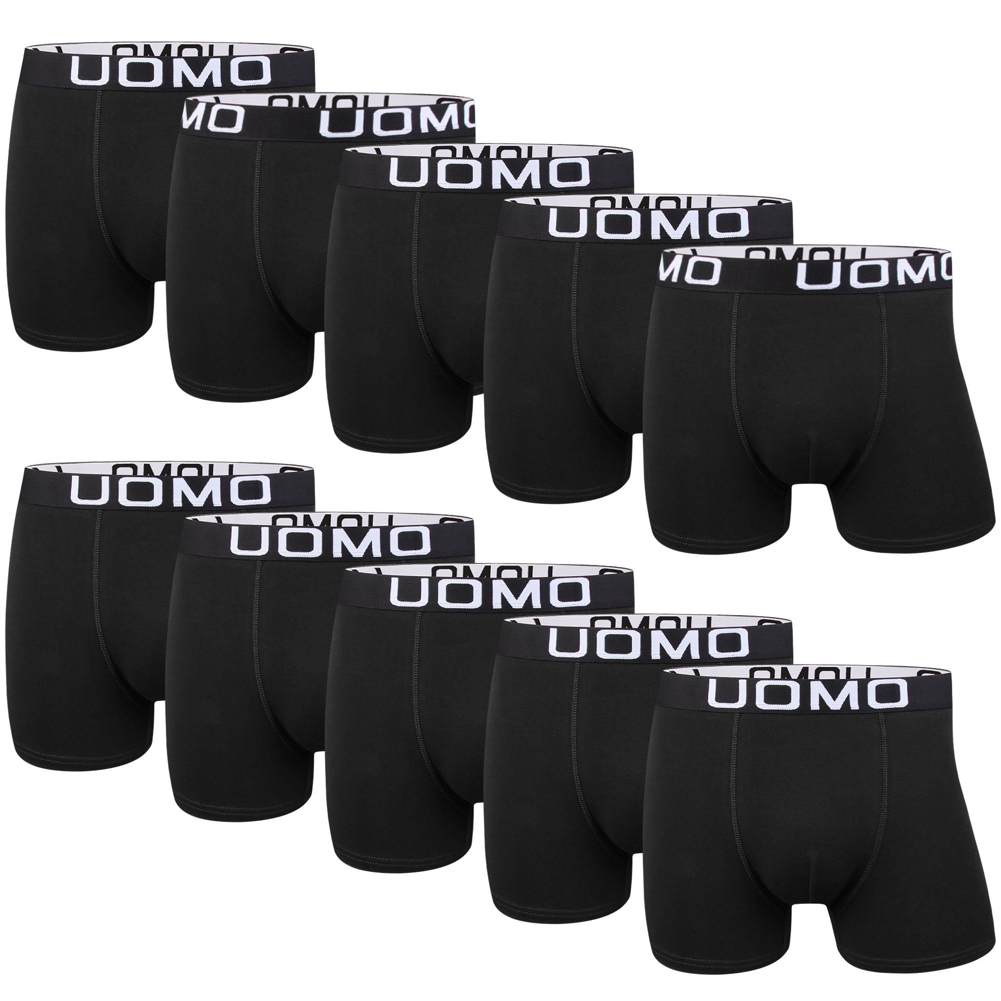 L&K Boxershorts 1116 (10er-Pack) Herren Boxershorts aus Baumwolle verschien günstig online kaufen