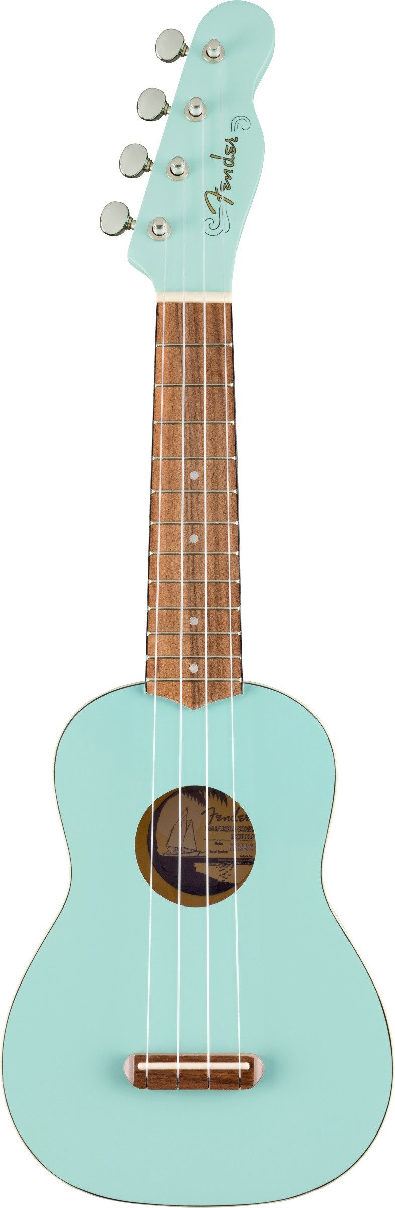 Fender Ukulele Fender Venice Soprano Uke DB WN