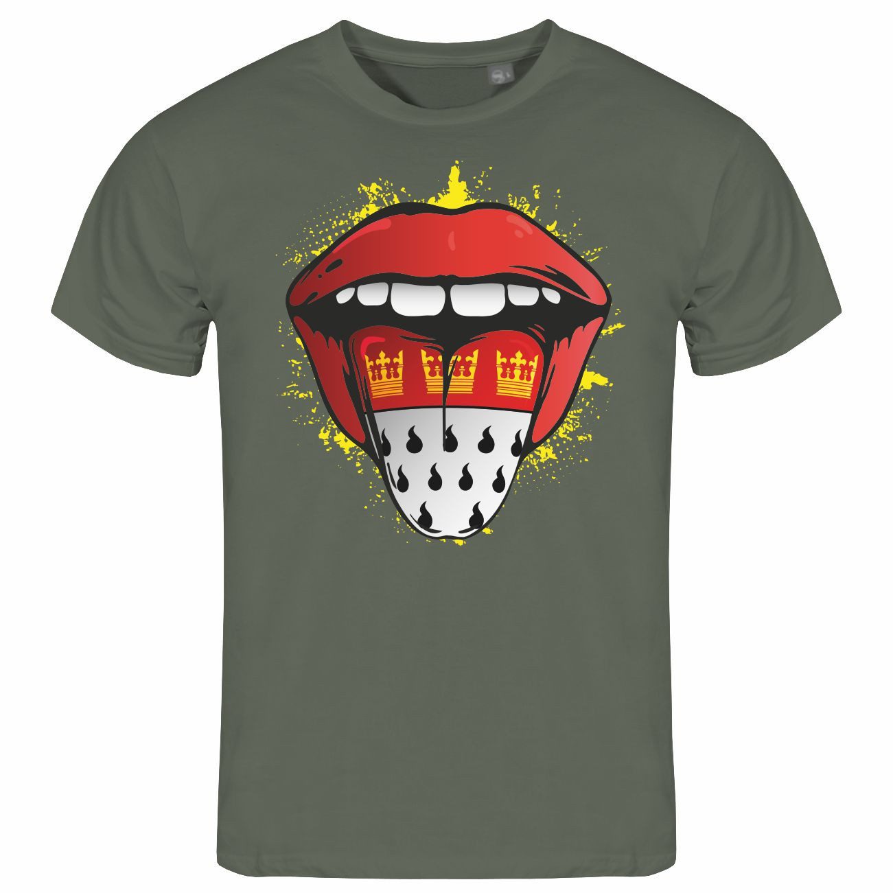 deinshirt Print-Shirt Herren T-Shirt Köln Zunge günstig online kaufen