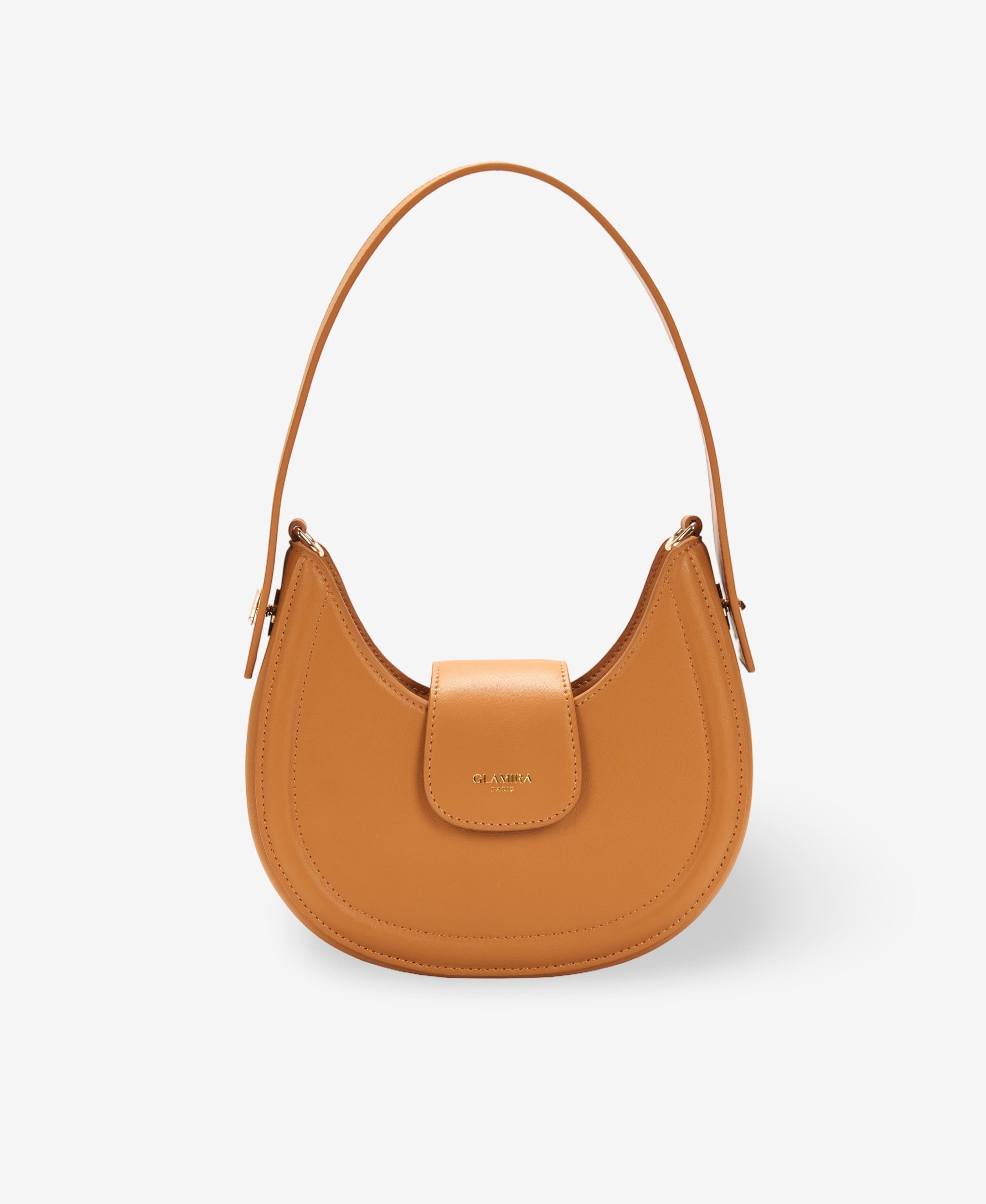 GLAMIRA Schultertasche UrbanSphere Gelbe Schultertasche (1-tlg), echt Leder