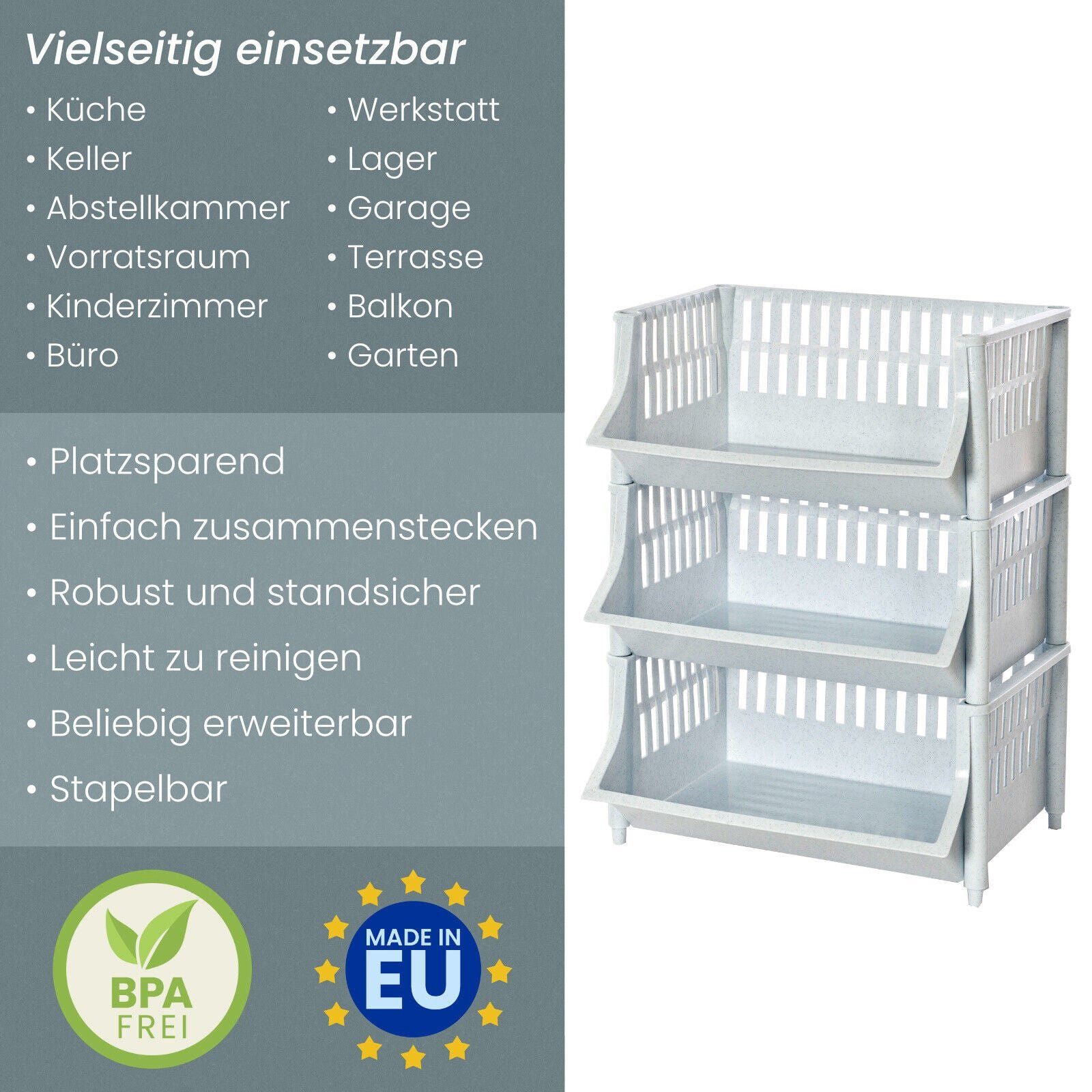 ARTECSIS Mehrzweckregal, 3-tlg. günstig online kaufen