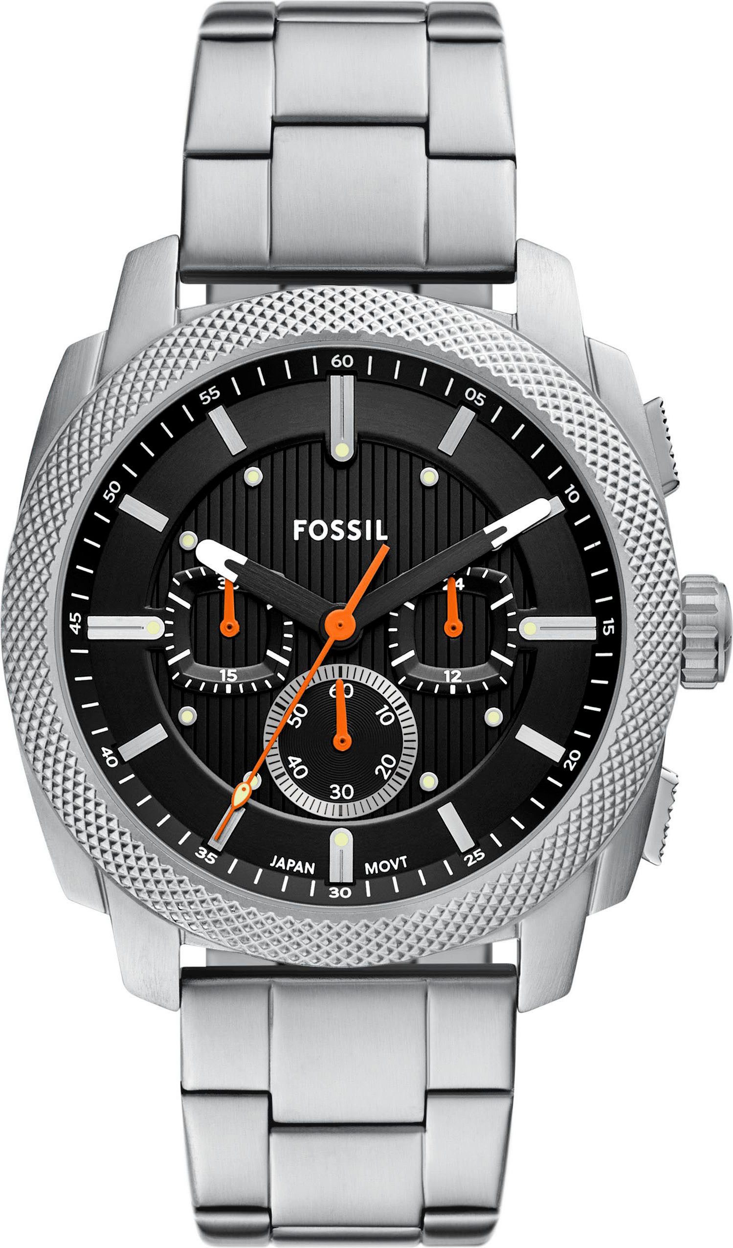 Fossil Chronograph MACHINE FS6095, Quarzuhr, Armbanduhr, Herrenuhr, Edelsta günstig online kaufen