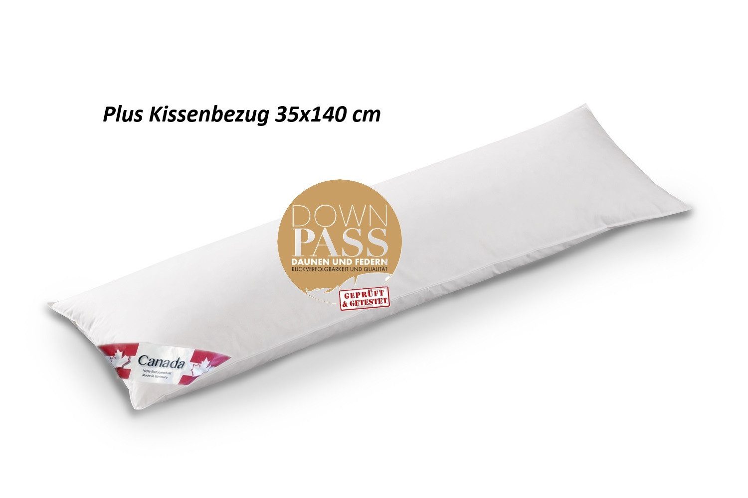 Canada Seitenschläferkissen Seitenschläferkissen Daune Federchen 35x140 günstig online kaufen