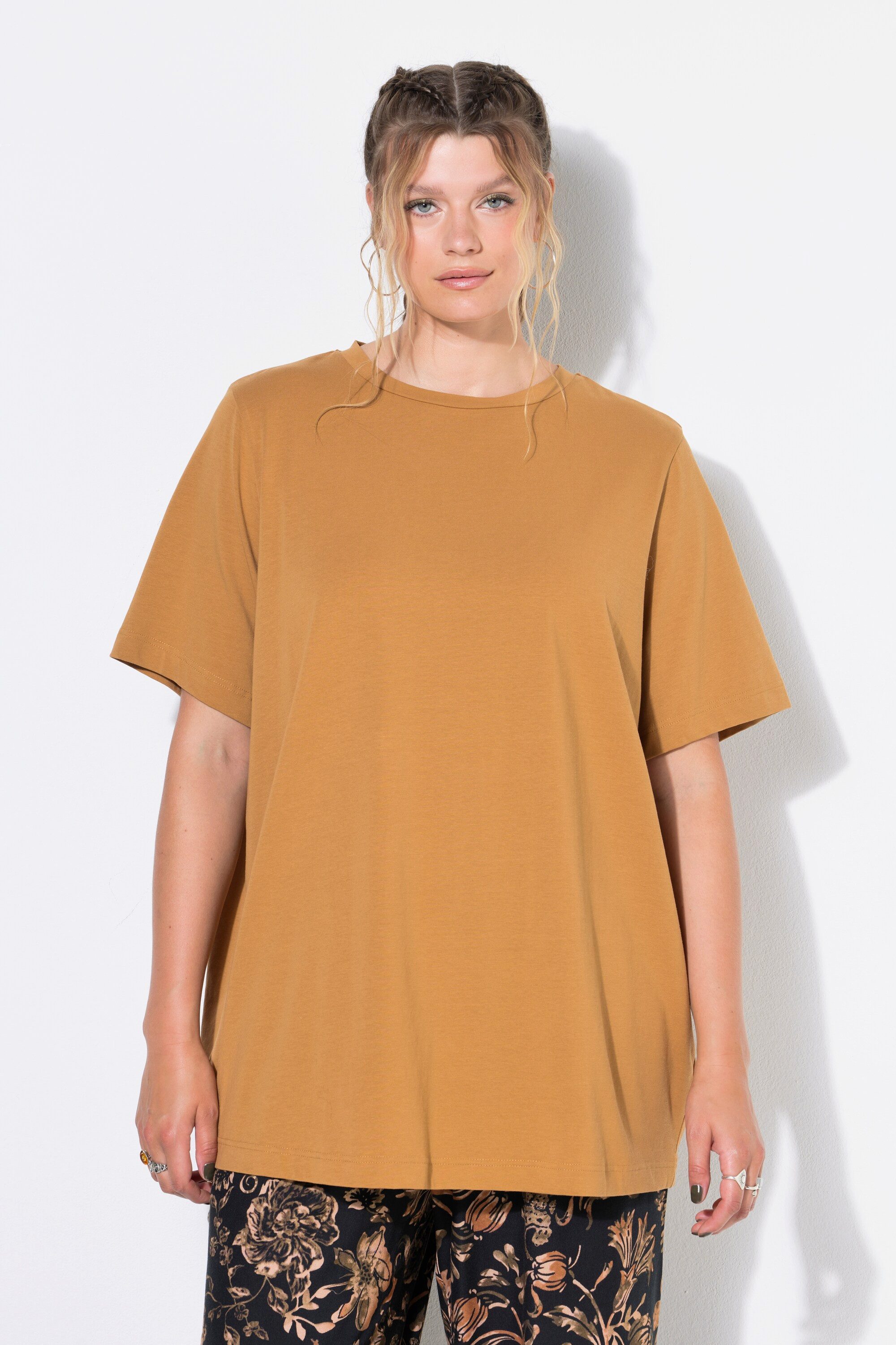 Studio Untold Longshirt Longshirt langer Classic Shape Halbarm Bestseller