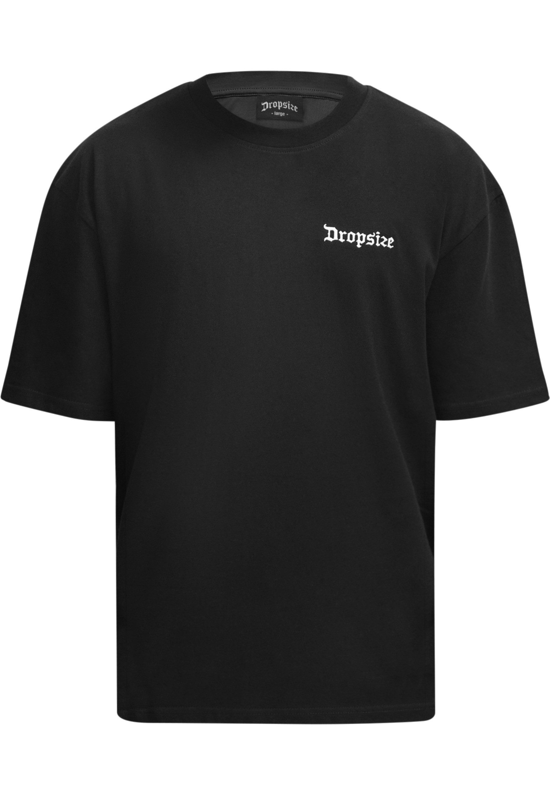 Dropsize T-Shirt Dropsize Herren Heyvy Oversize Crew Dove T-Shirt (1-tlg)