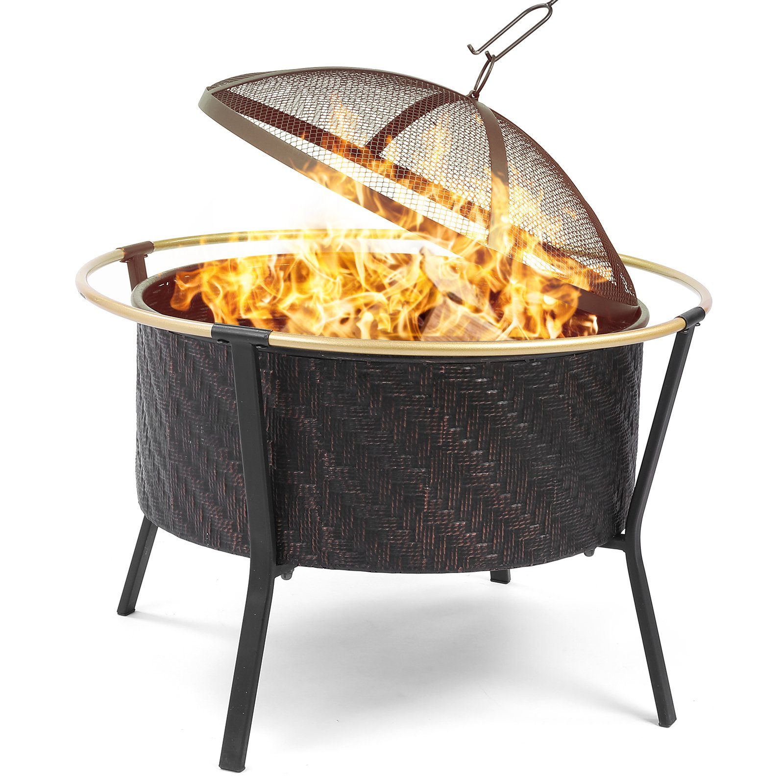 Femor Feuerschale, Feuerstelle Garten Feuerschale Ø68cm, Feuerschale