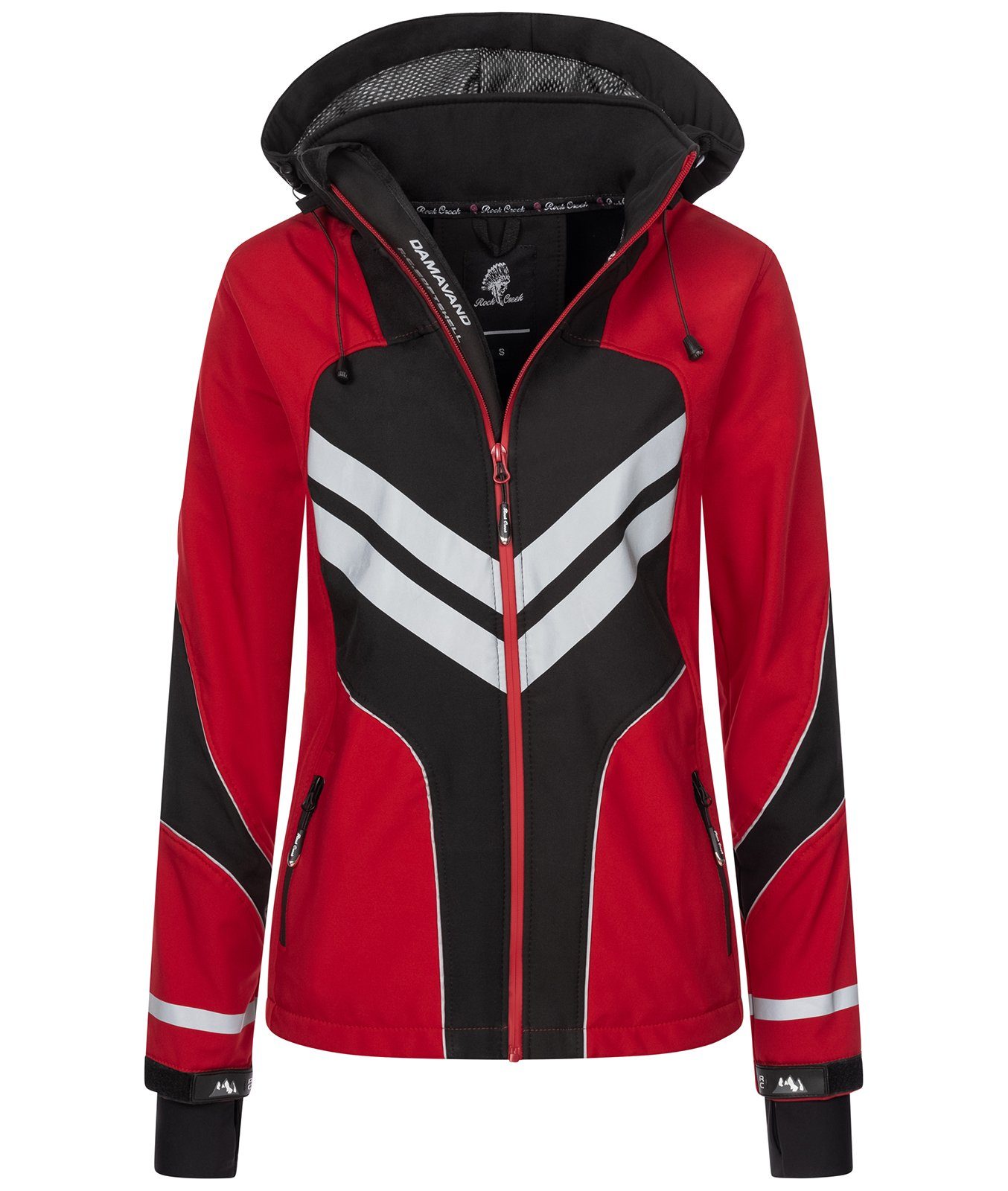 Rock Creek Softshelljacke Damen Softshelljacke Wanderjacke D-468