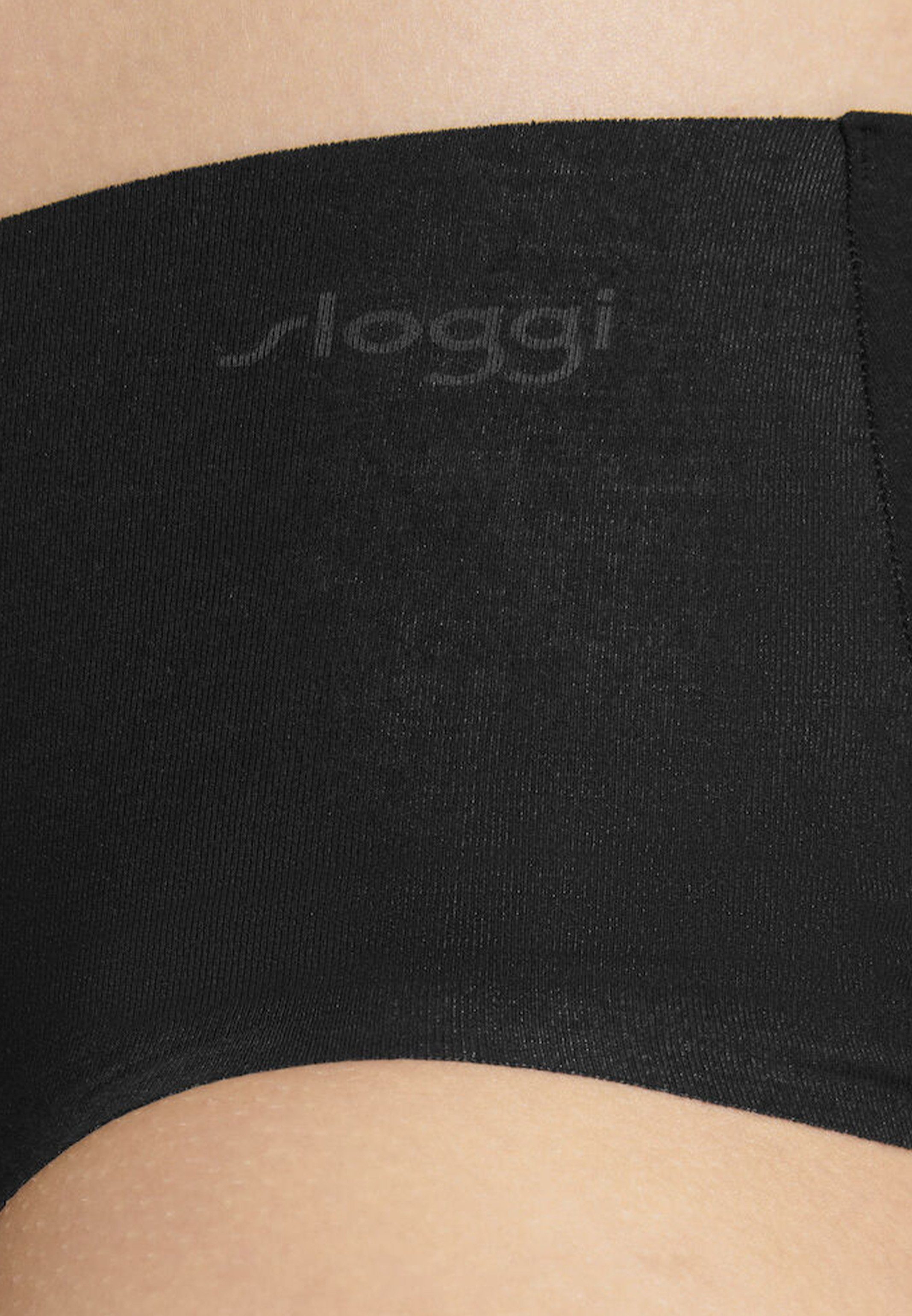 2.0 6-St) 6er Sloggi Panty Short unter Nahtlos Kleidung Slip Kein ZERO Abzeichnen - Pack - Modal (Spar-Set, Schwarz