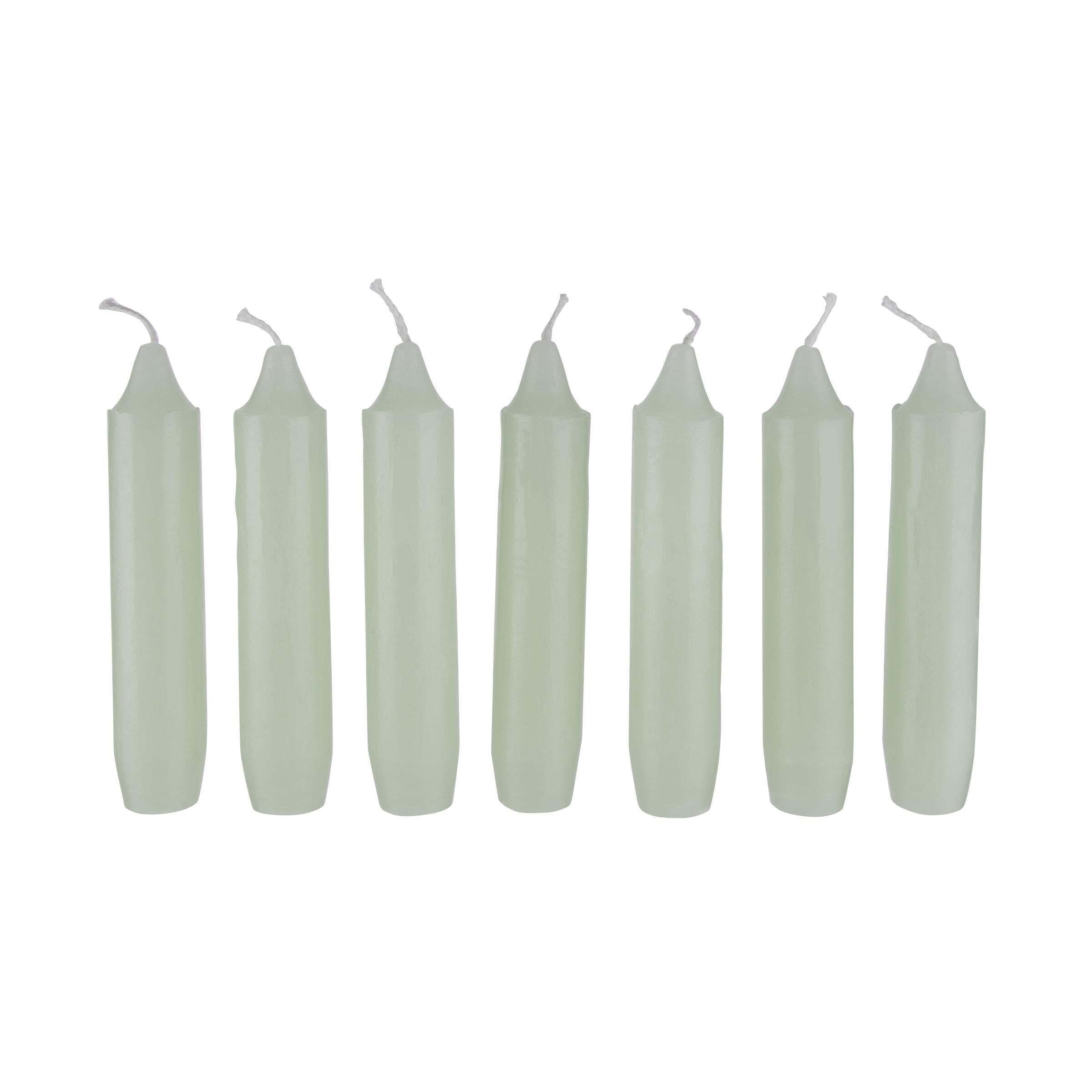 BUTLERS Formkerze Kerzen-Set LITTLE Kerzenhalter LIGHT salbei &