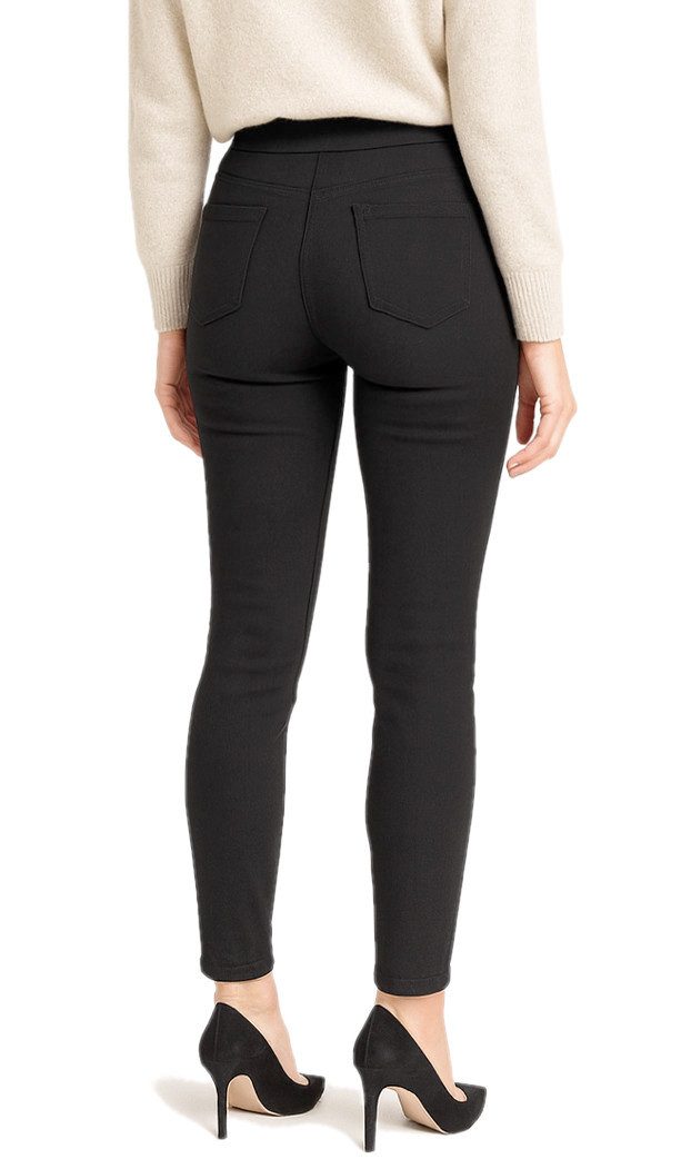 dy_mode Stoffhose Middle-Waist Röhrenhose für Damen günstig online kaufen