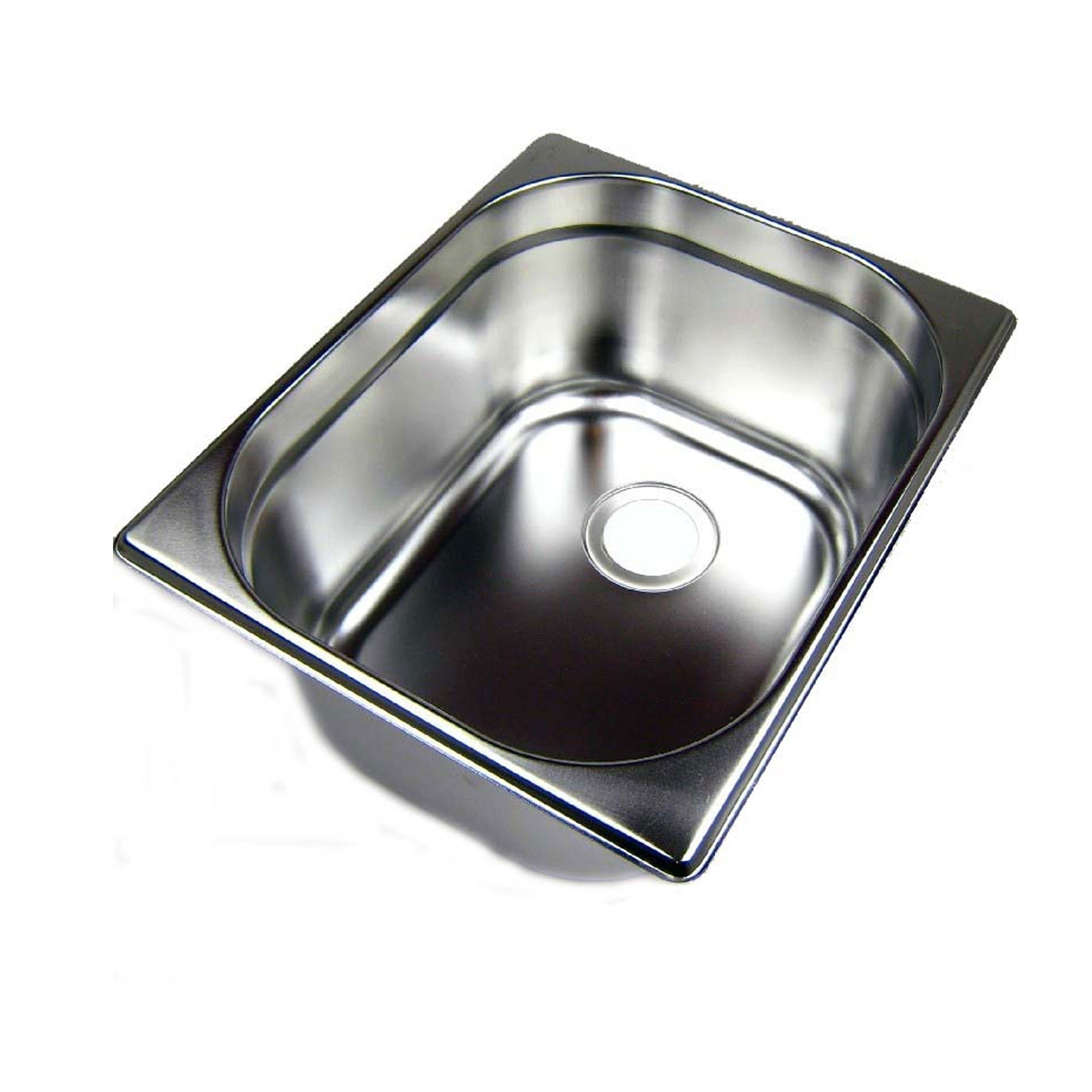 AcMax Einbauwaschbecken Waschbecken Edelstahl Spülbecken Camping Spüle 325x265x150