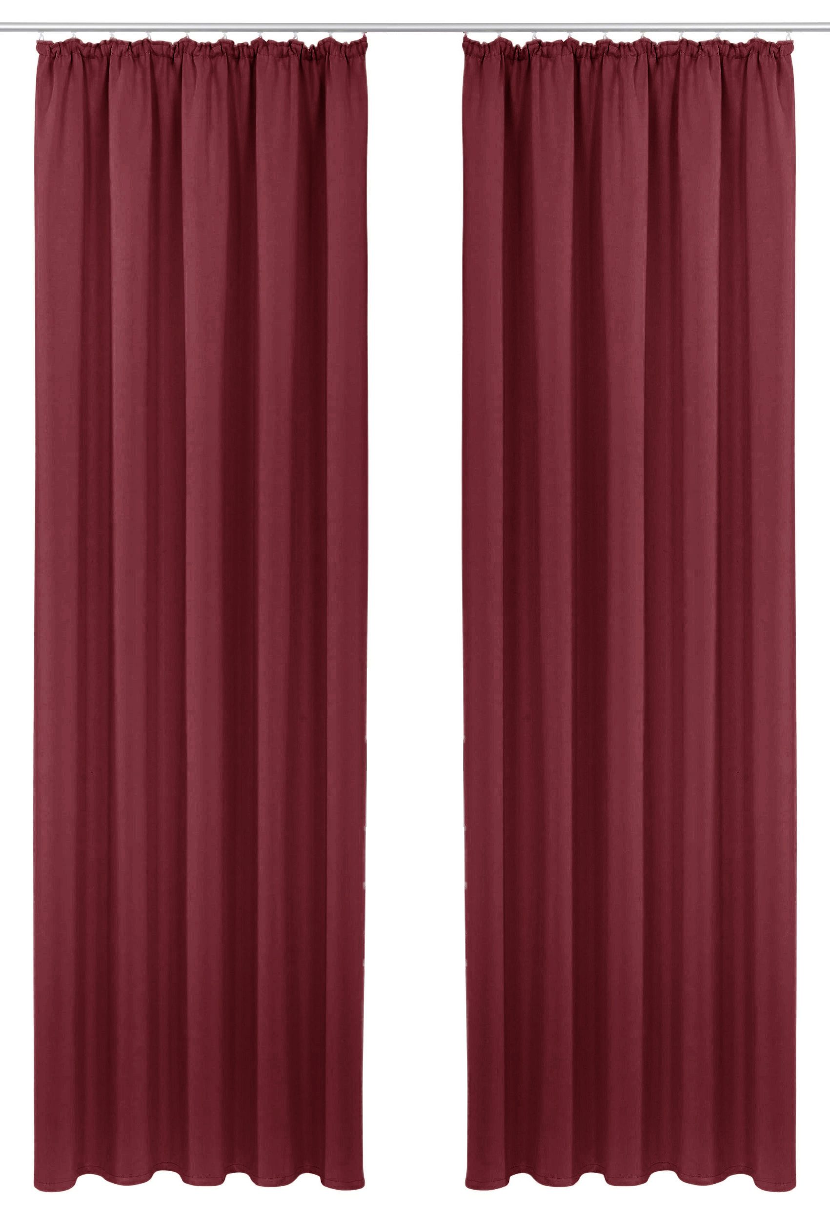 OTTO home Vorhang SOLA (1 St), Kräuselband, verdunkelnd, Polyester, Breite: günstig online kaufen